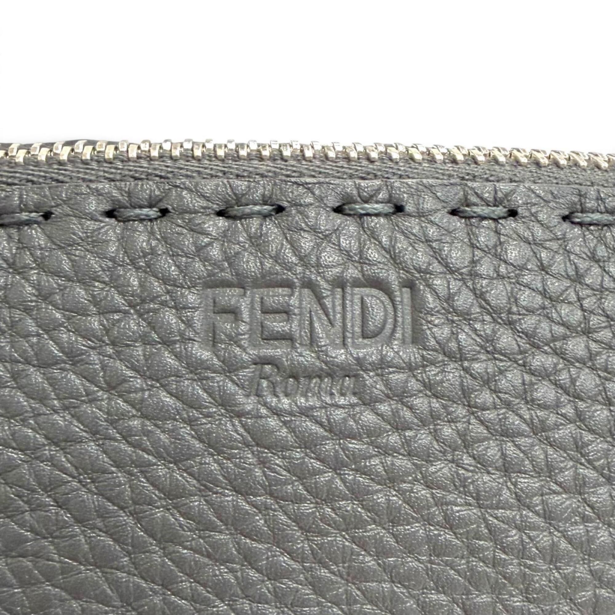 Leather Pouch (Pre-Owned) - Fendi - Modalova