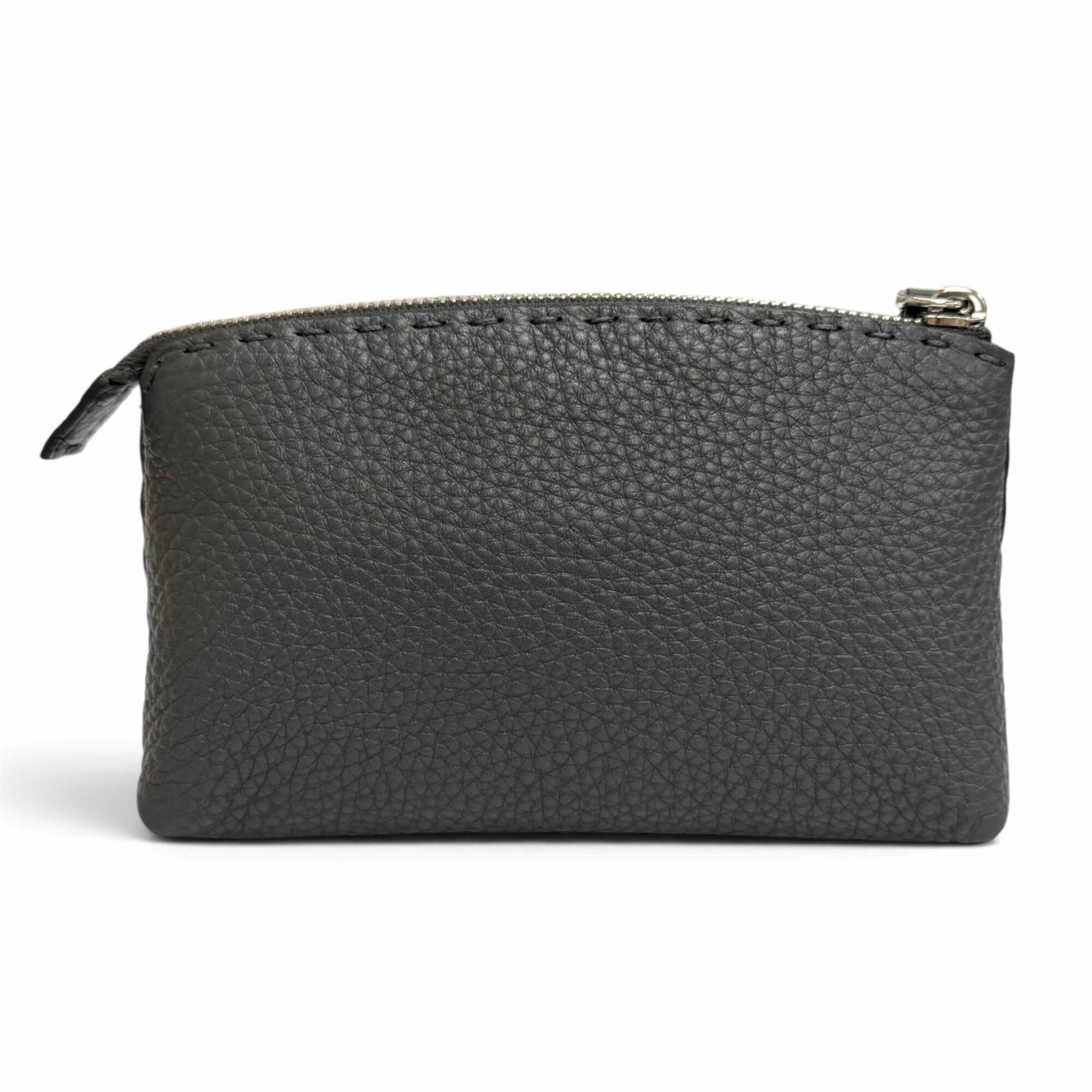 Leather Pouch (Pre-Owned) - Fendi - Modalova