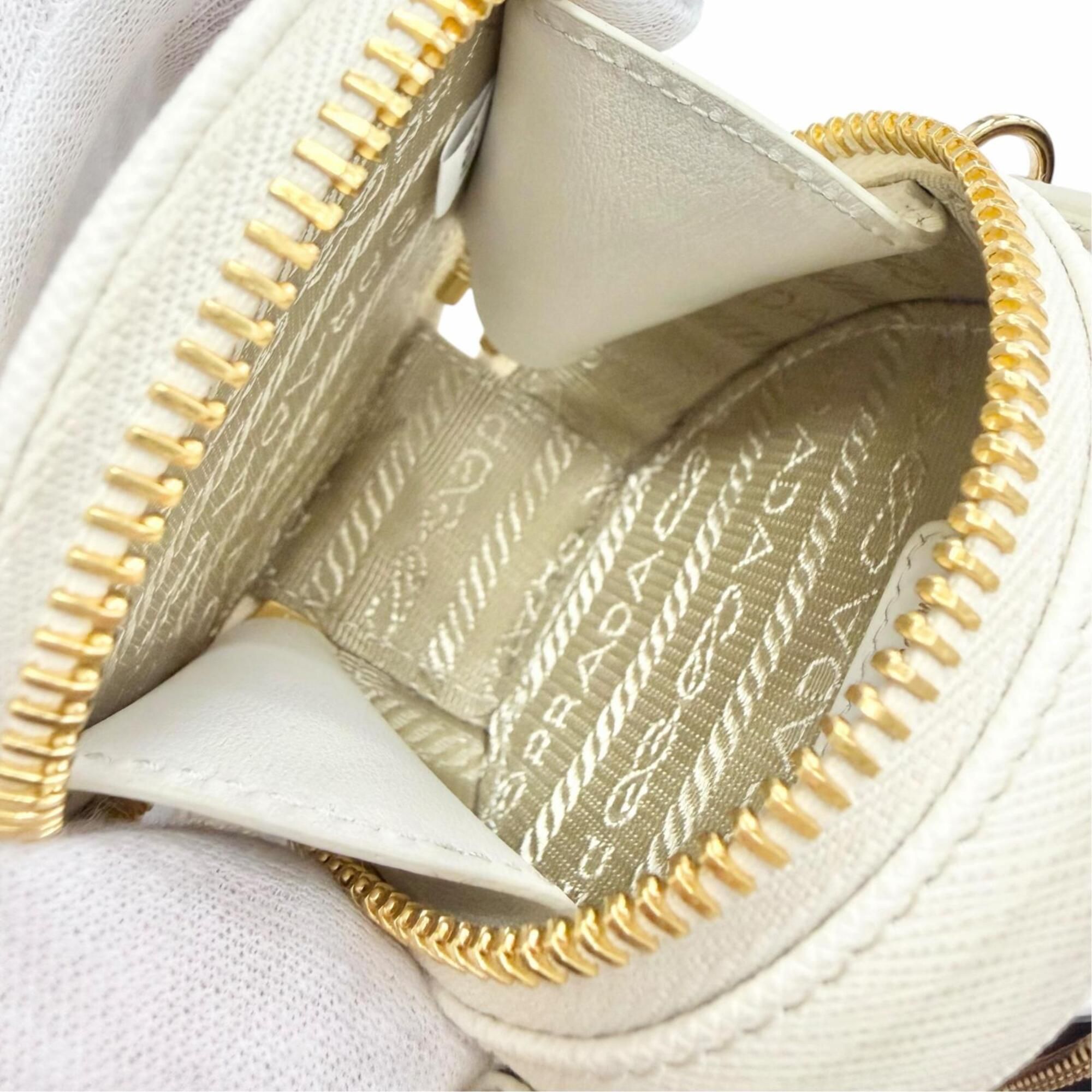 Leather Pouch (Pre-Owned) - Prada - Modalova