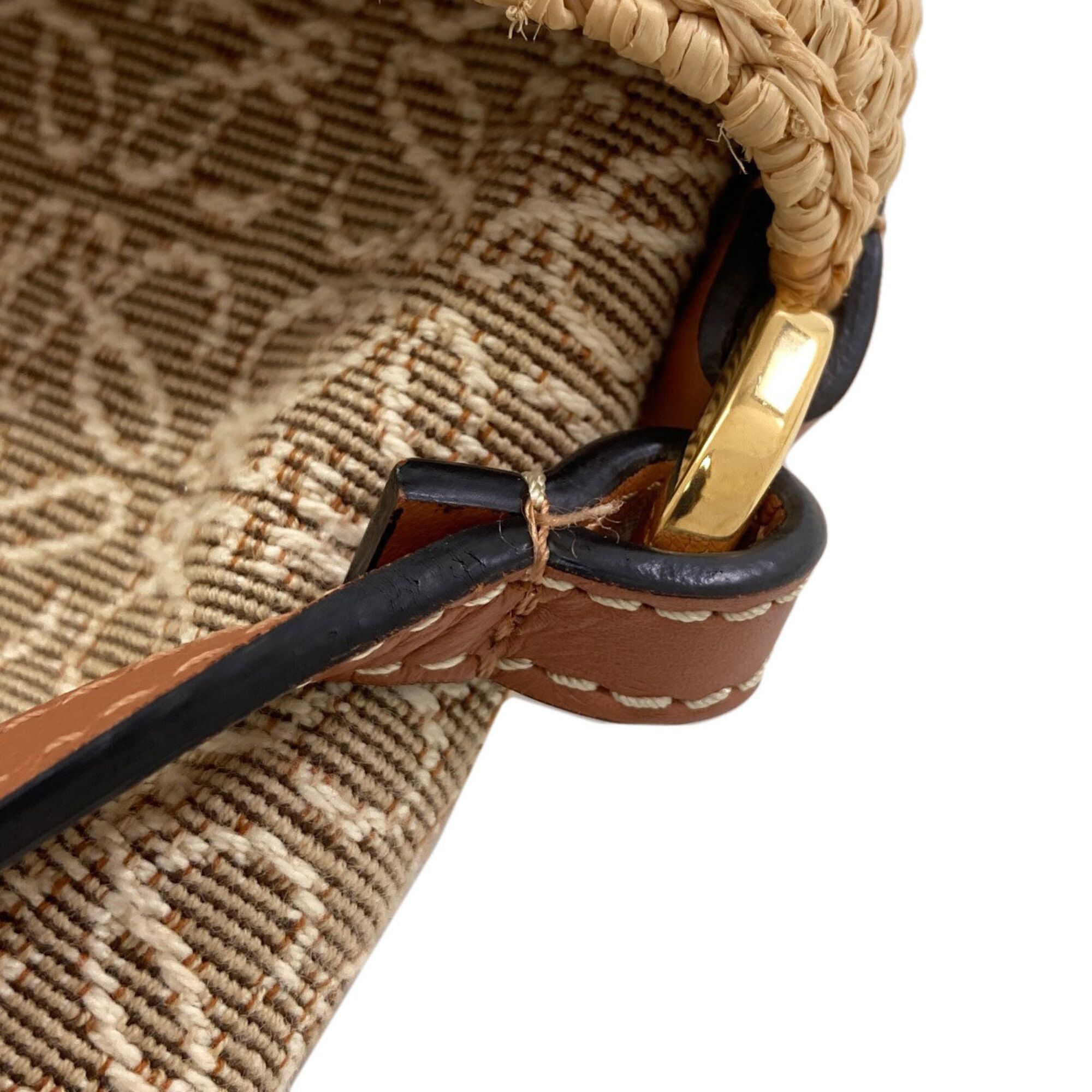 Raffia Pochette Shoulder Bag (Pre-Owned) - Loewe - Modalova