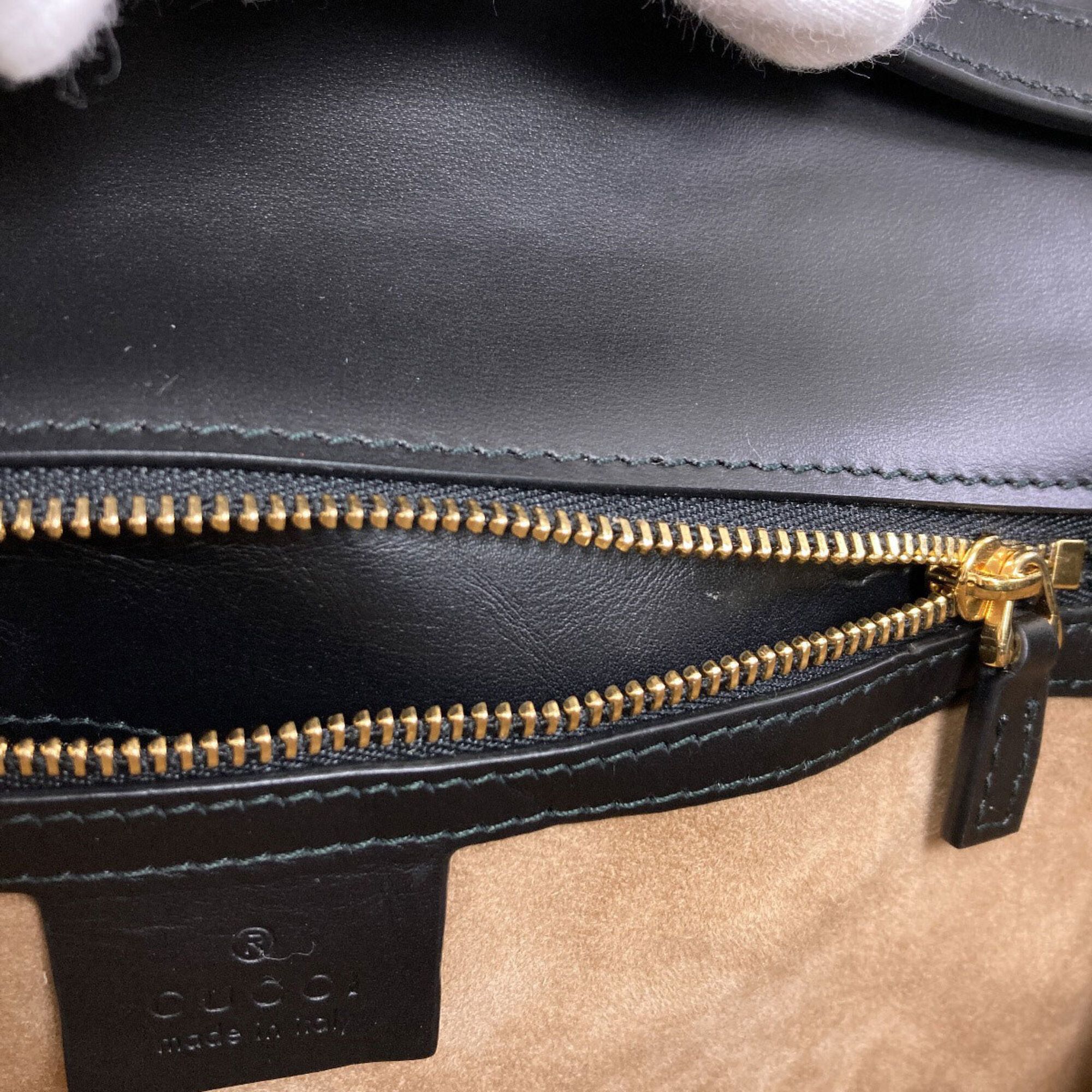 Leather Handbag (Pre-Owned) - Gucci - Modalova