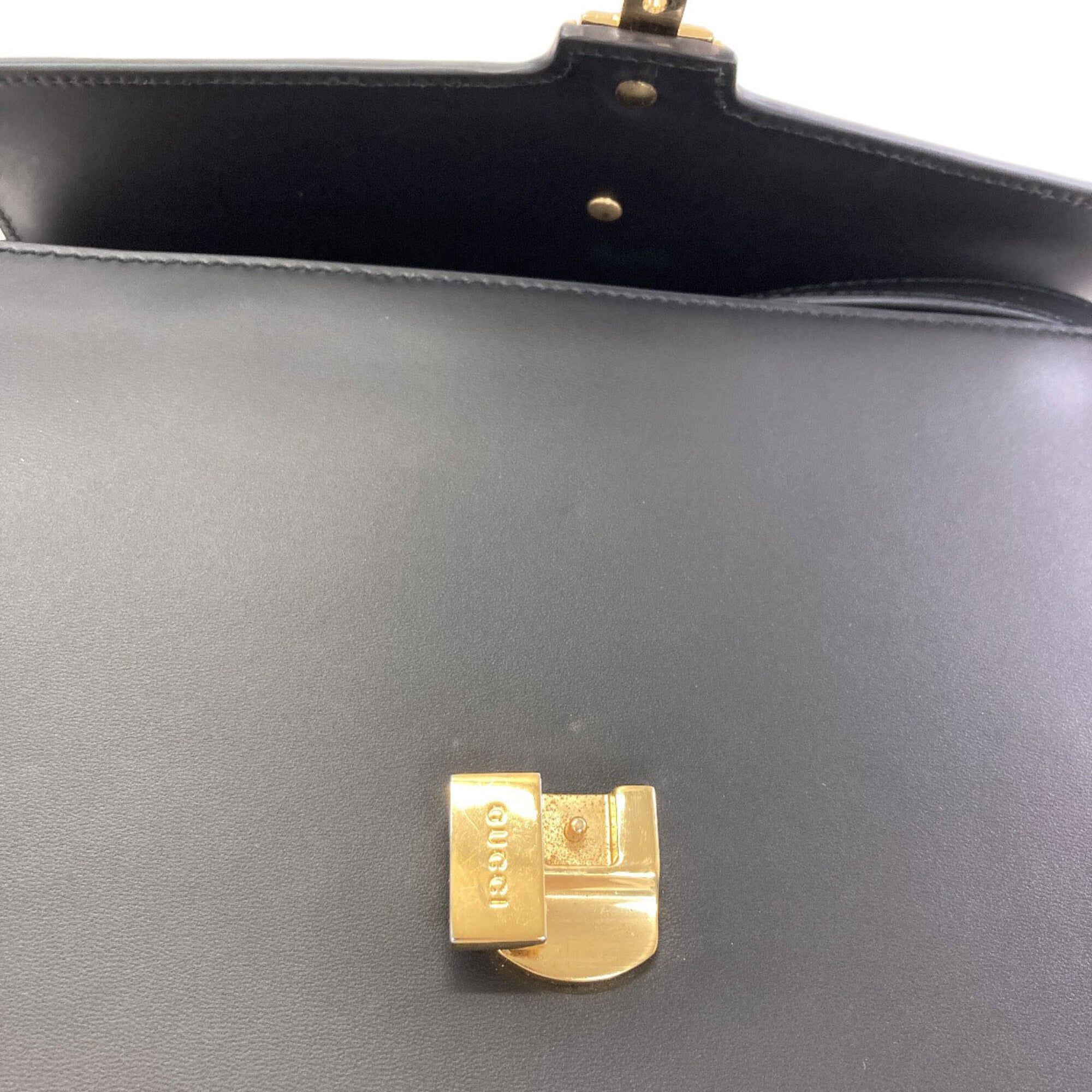 Leather Handbag (Pre-Owned) - Gucci - Modalova