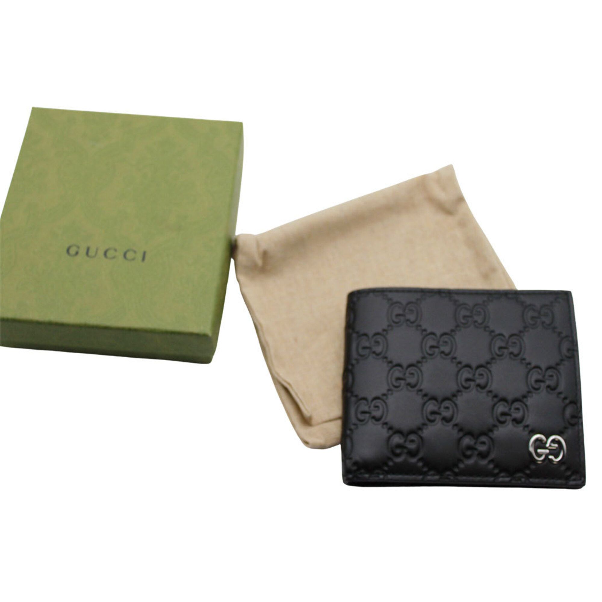 Leather Wallet (Bi-Fold) (Pre-Owned) - Gucci - Modalova