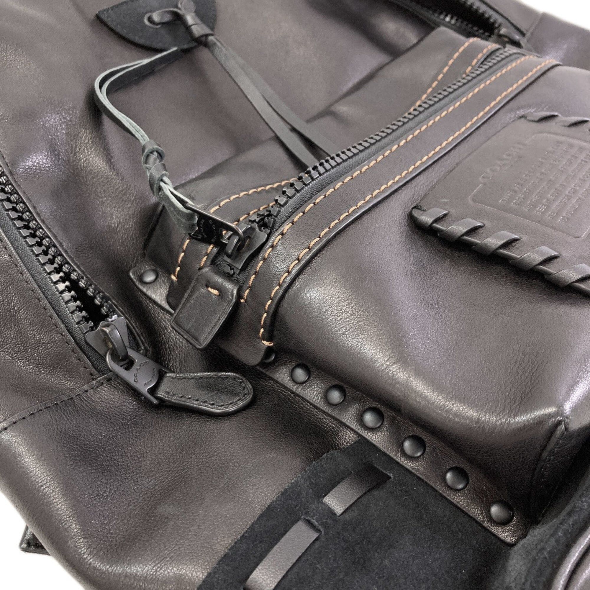 Leather Backpack (Pre-Owned) - Coach - Modalova