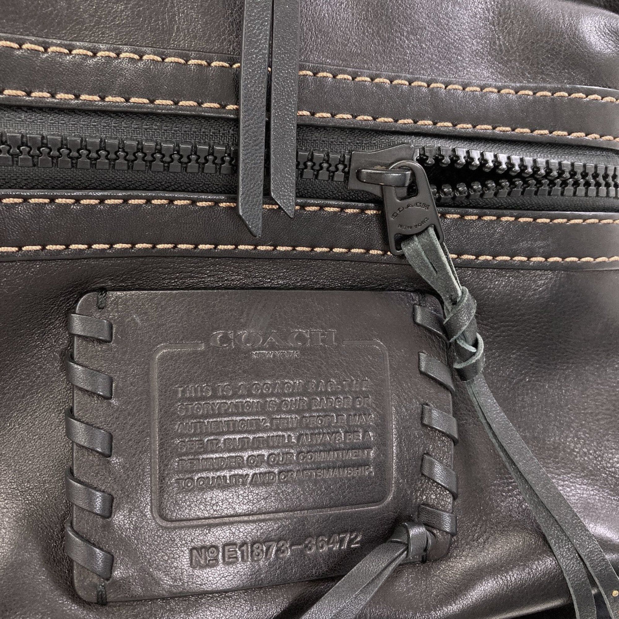 Leather Backpack (Pre-Owned) - Coach - Modalova
