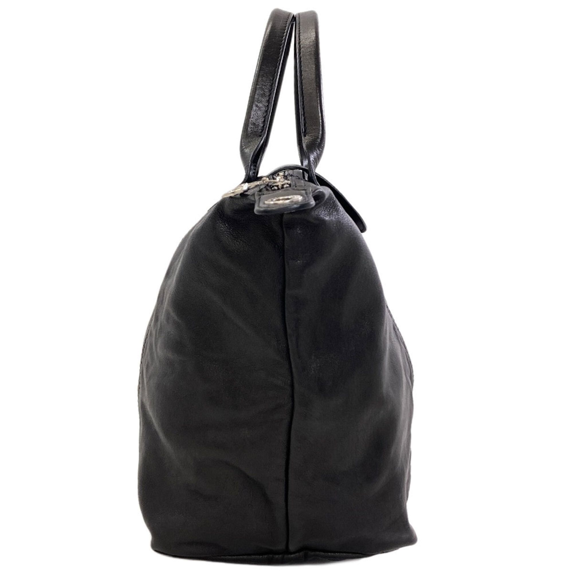 Leather Handbag (Pre-Owned) - Longchamp - Modalova
