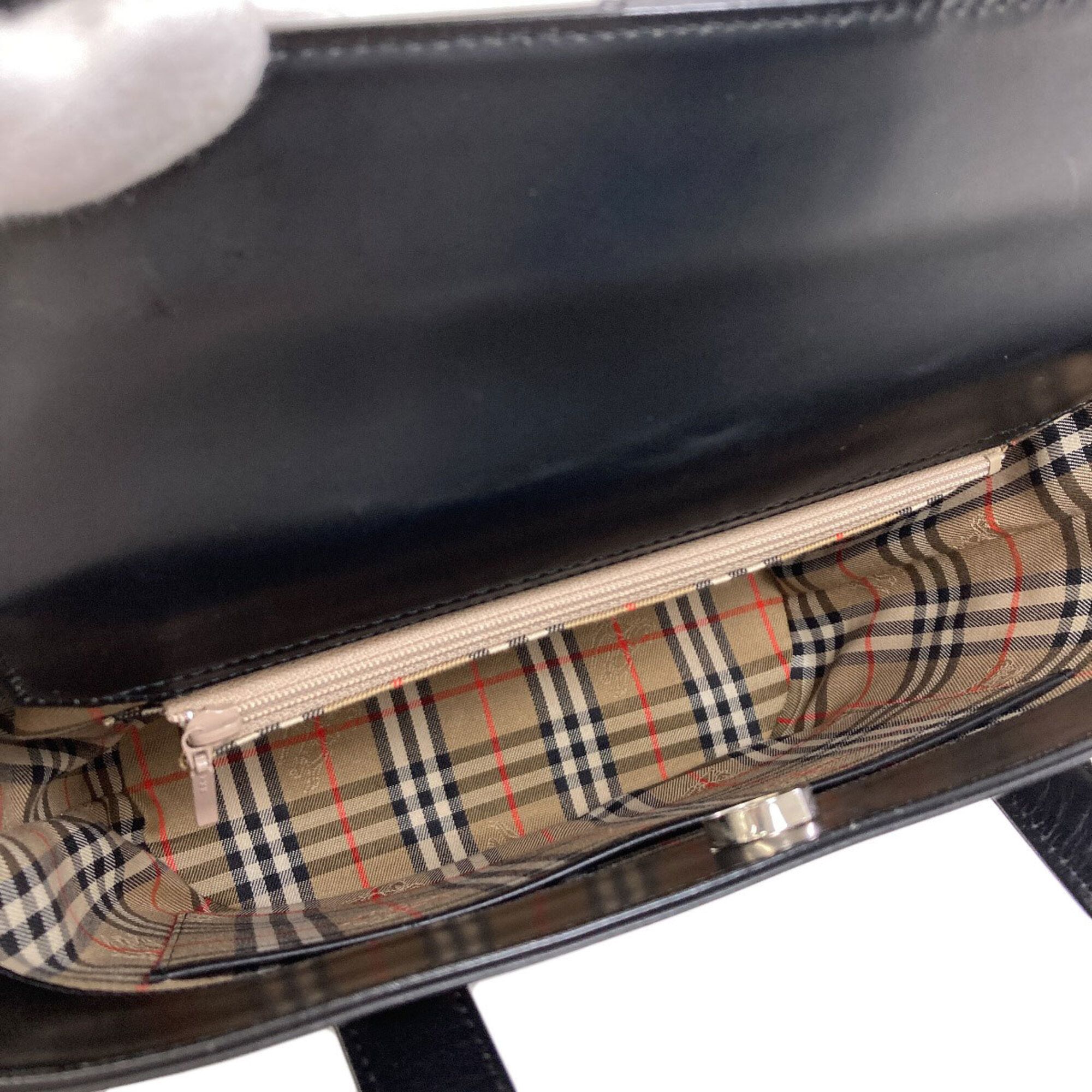 Leather Handbag (Pre-Owned) - Burberry - Modalova