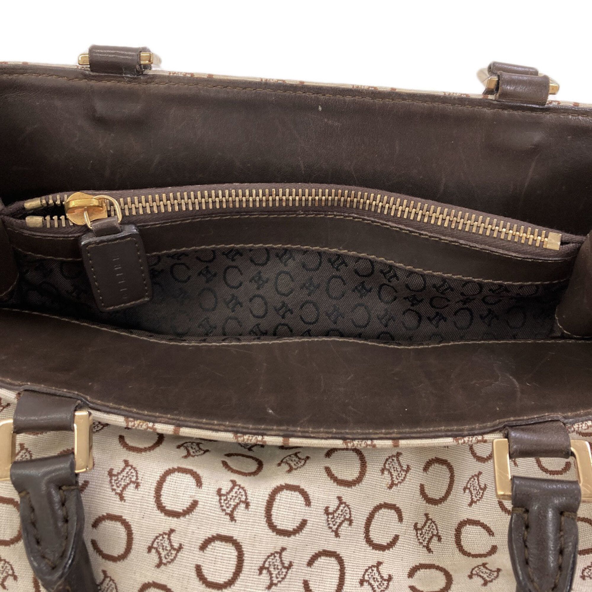 Canvas Leather Handbag (Pre-Owned) - Celine - Modalova