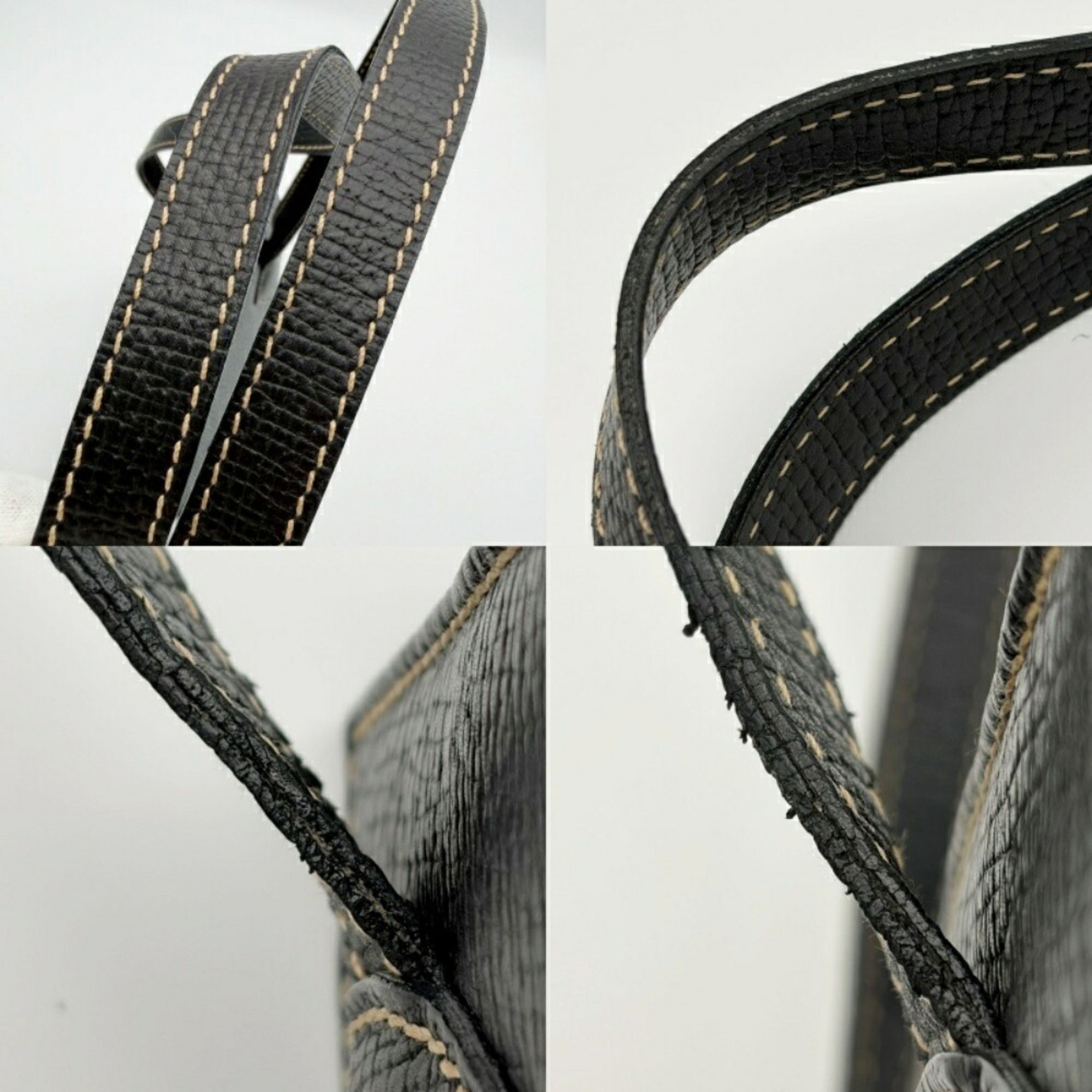 Barcelona Leather Shoulder Bag (Pre-Owned) - Loewe - Modalova