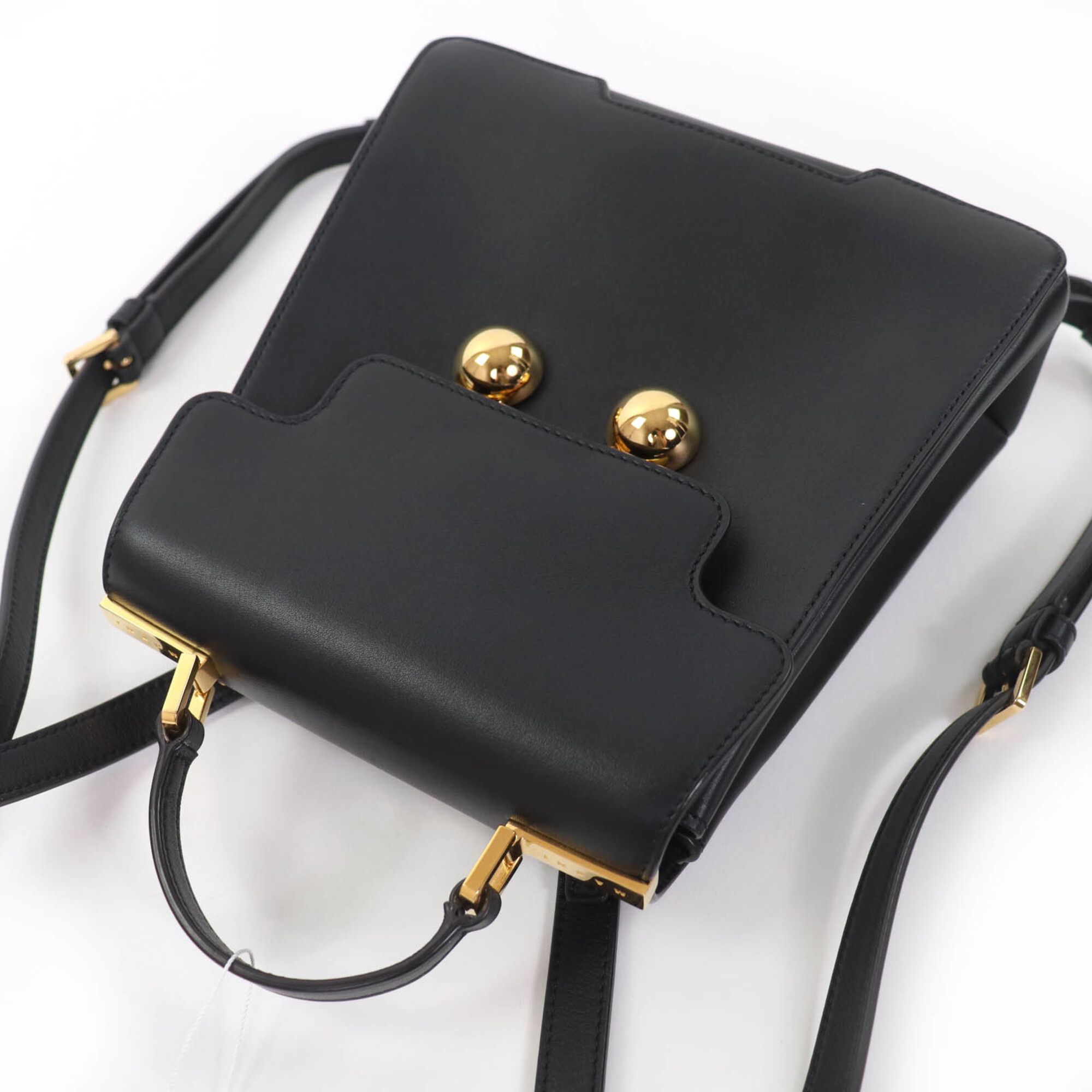 Leather Backpack Handbag (Pre-Owned) - Marni - Modalova