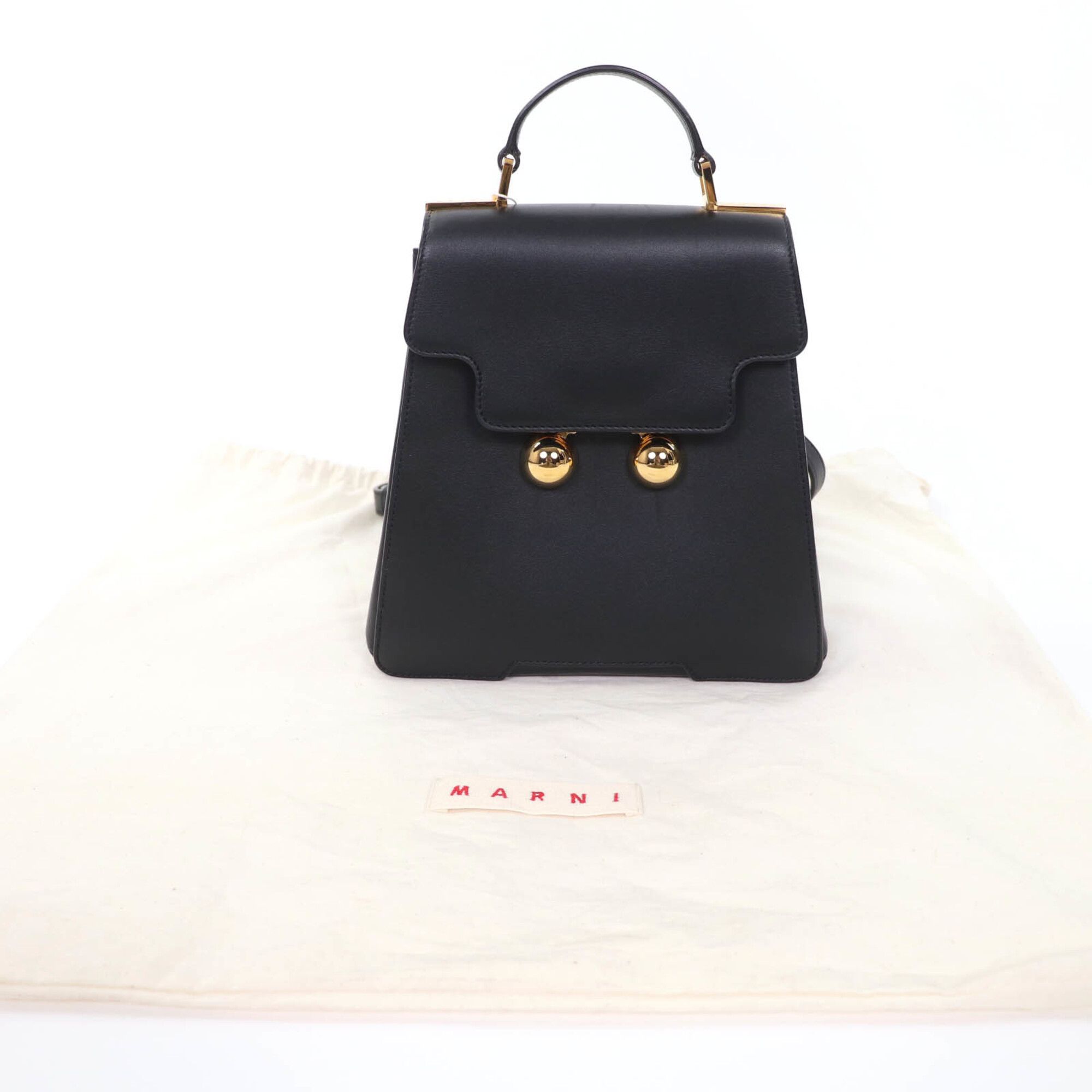 Leather Backpack Handbag (Pre-Owned) - Marni - Modalova