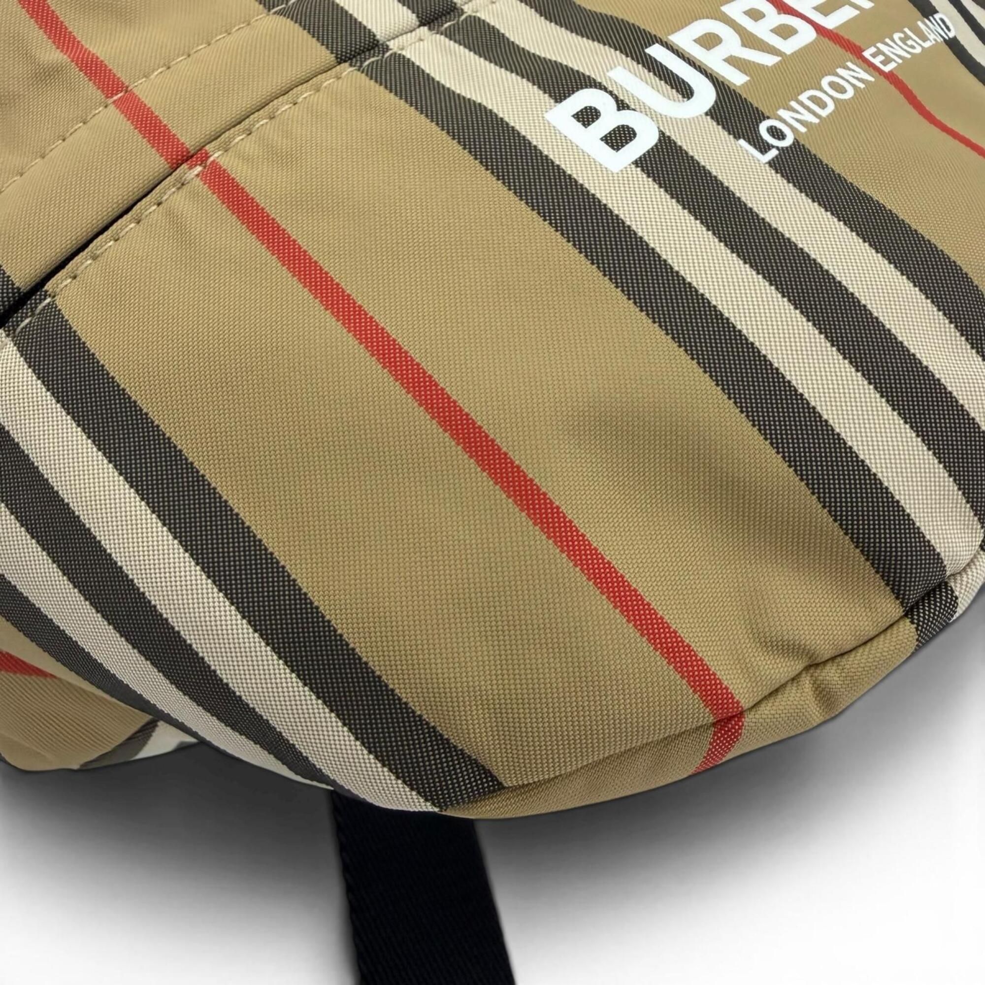 Nylon Leather Backpack Sling Bag (Pre-Owned) - Burberry - Modalova
