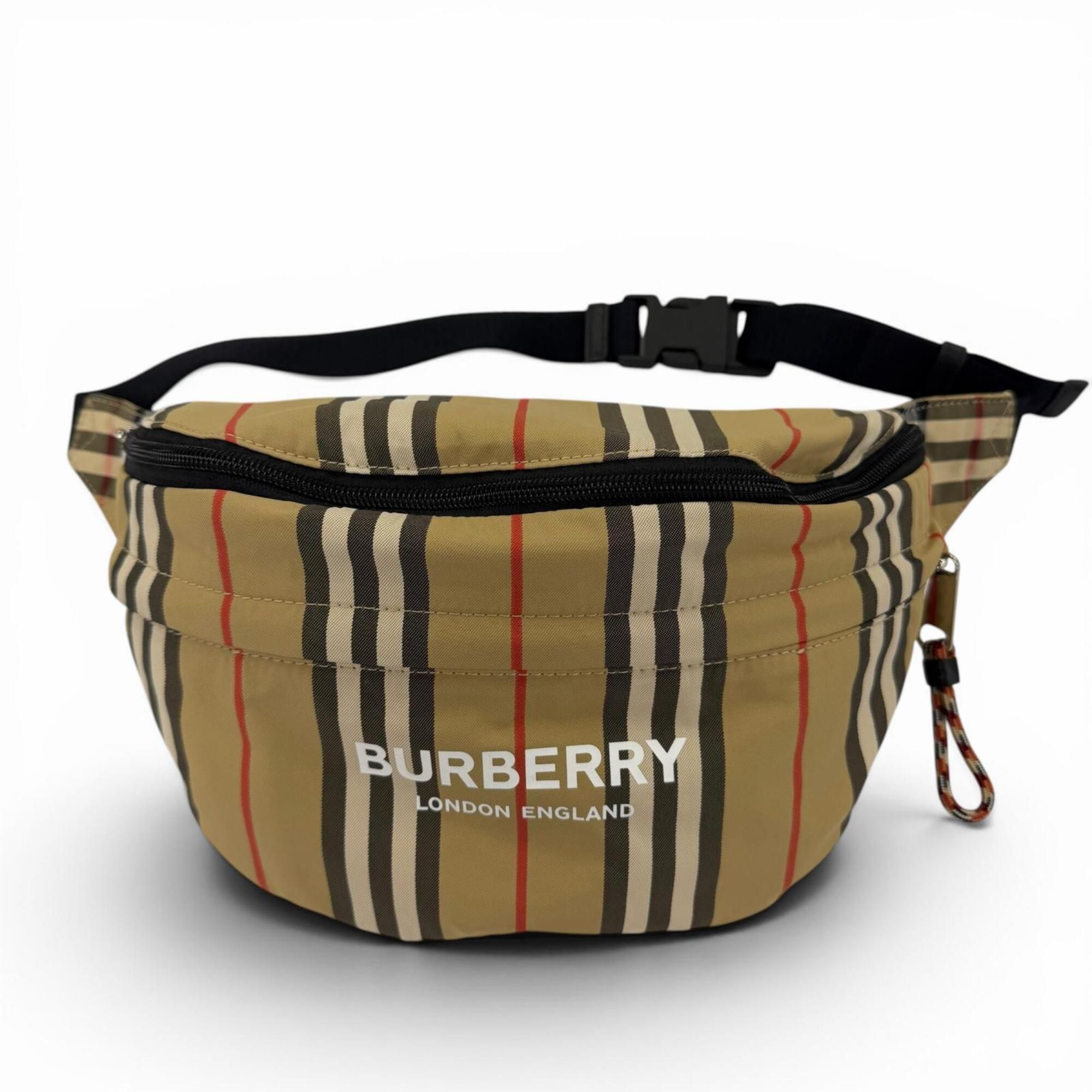 Nylon Leather Backpack Sling Bag (Pre-Owned) - Burberry - Modalova
