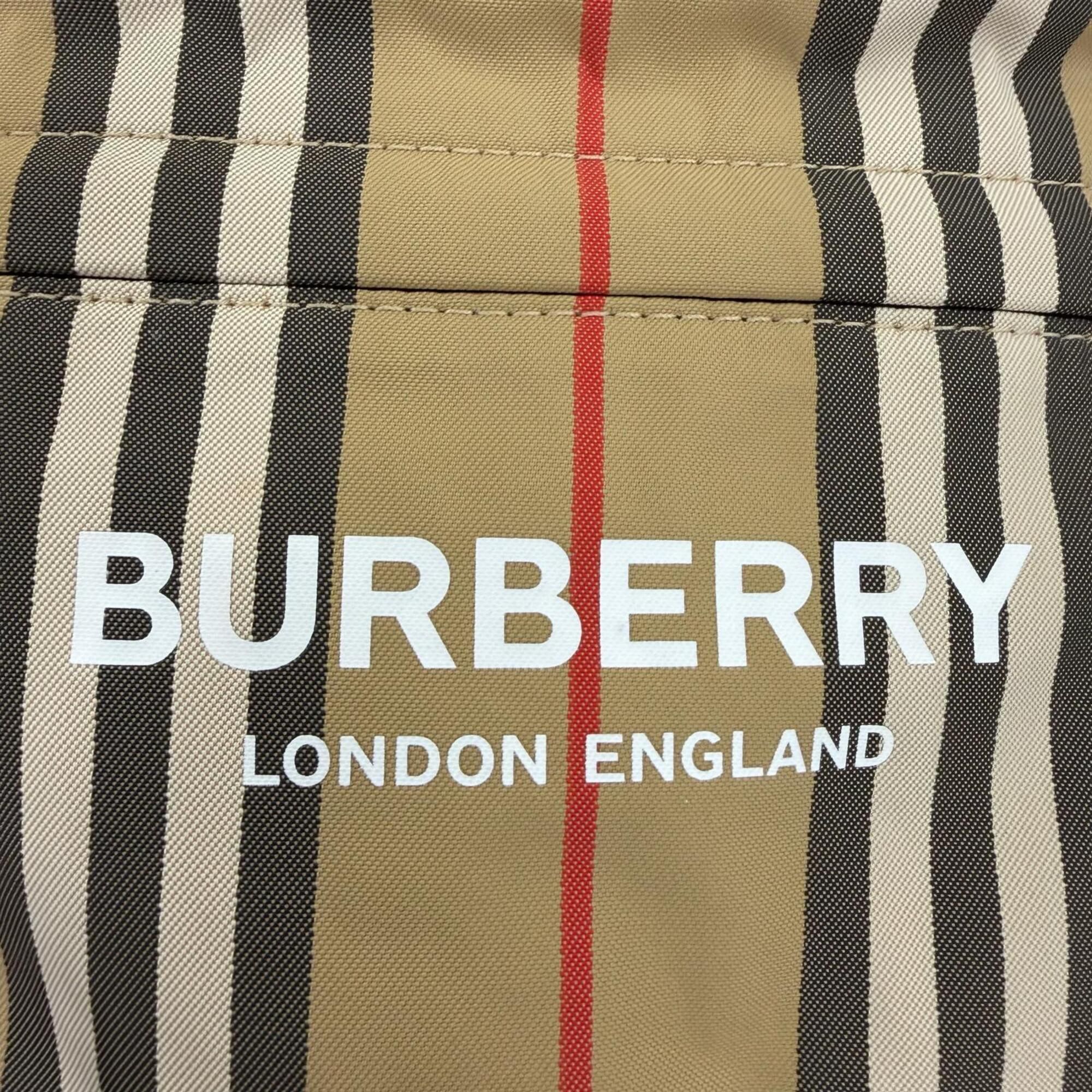 Nylon Leather Backpack Sling Bag (Pre-Owned) - Burberry - Modalova