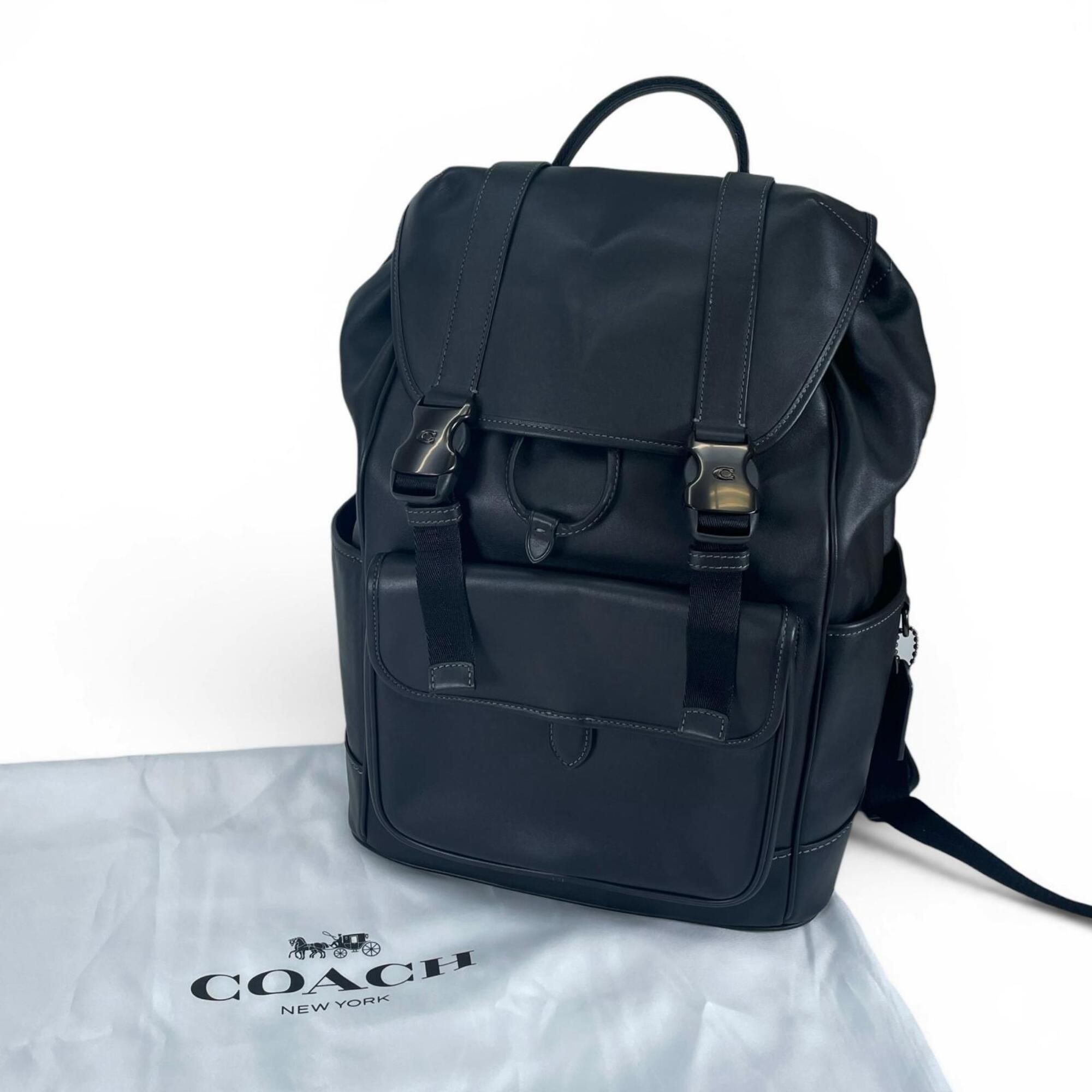 Leather Backpack (Pre-Owned) - Coach - Modalova