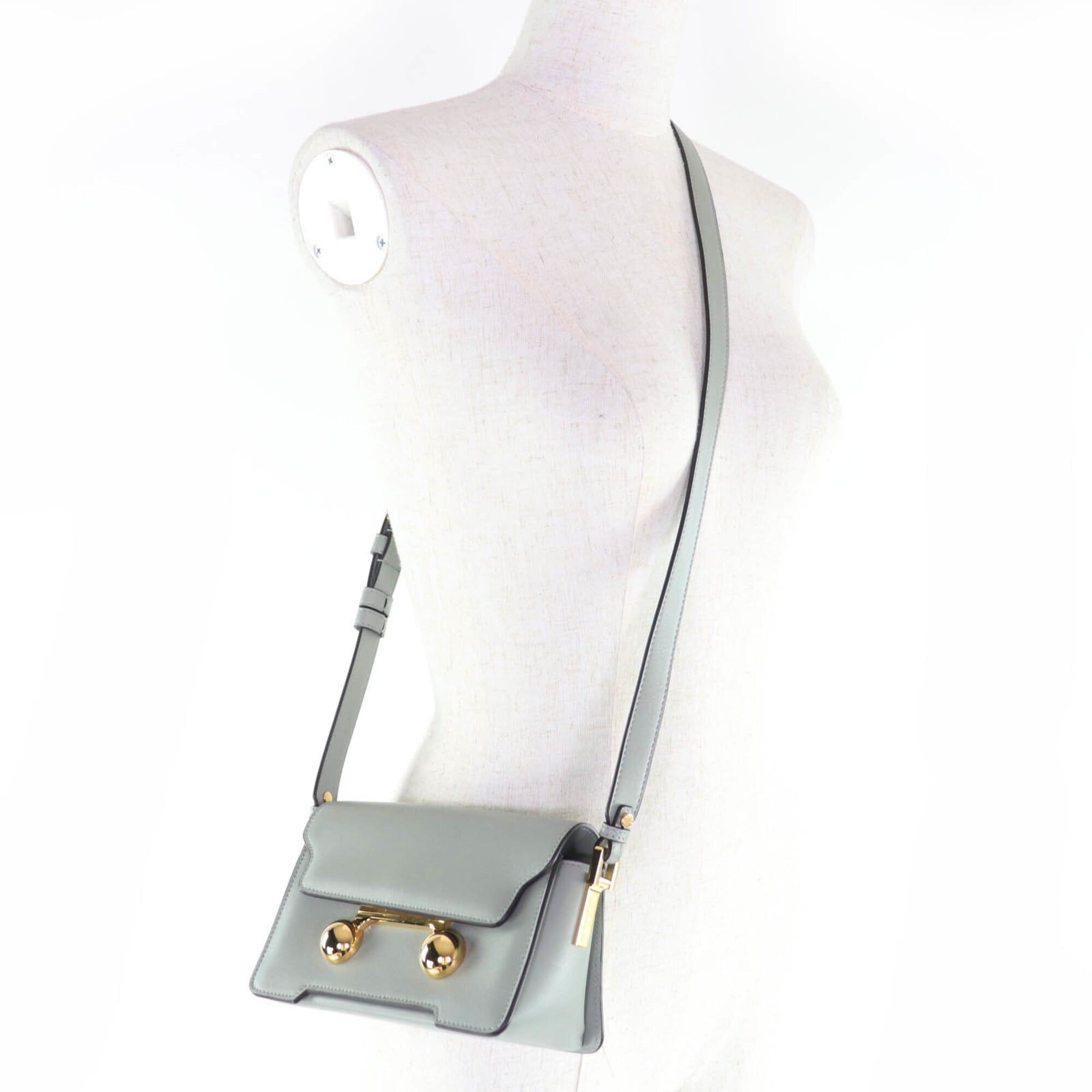 Leather Shoulder Bag (Pre-Owned) - Marni - Modalova