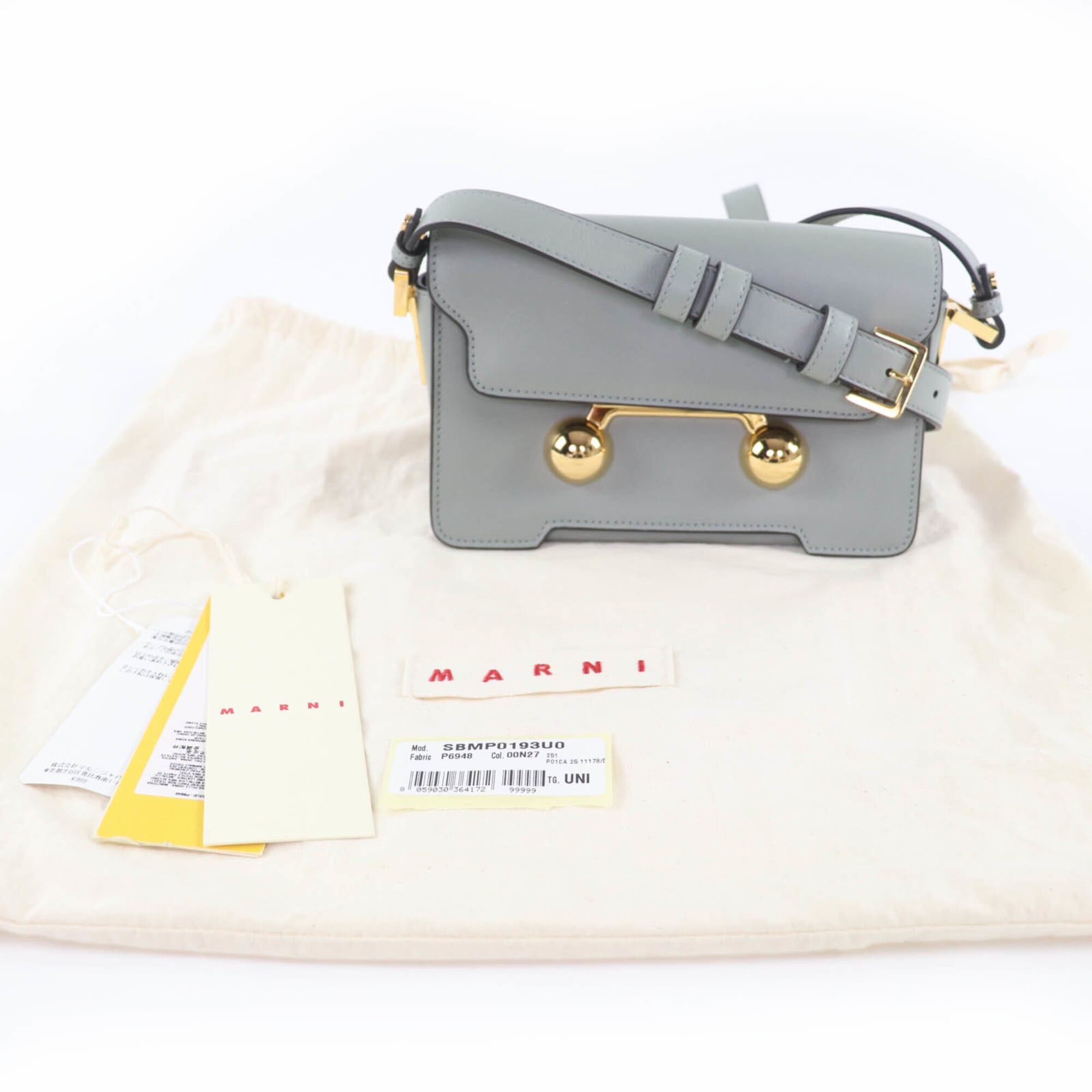 Leather Shoulder Bag (Pre-Owned) - Marni - Modalova
