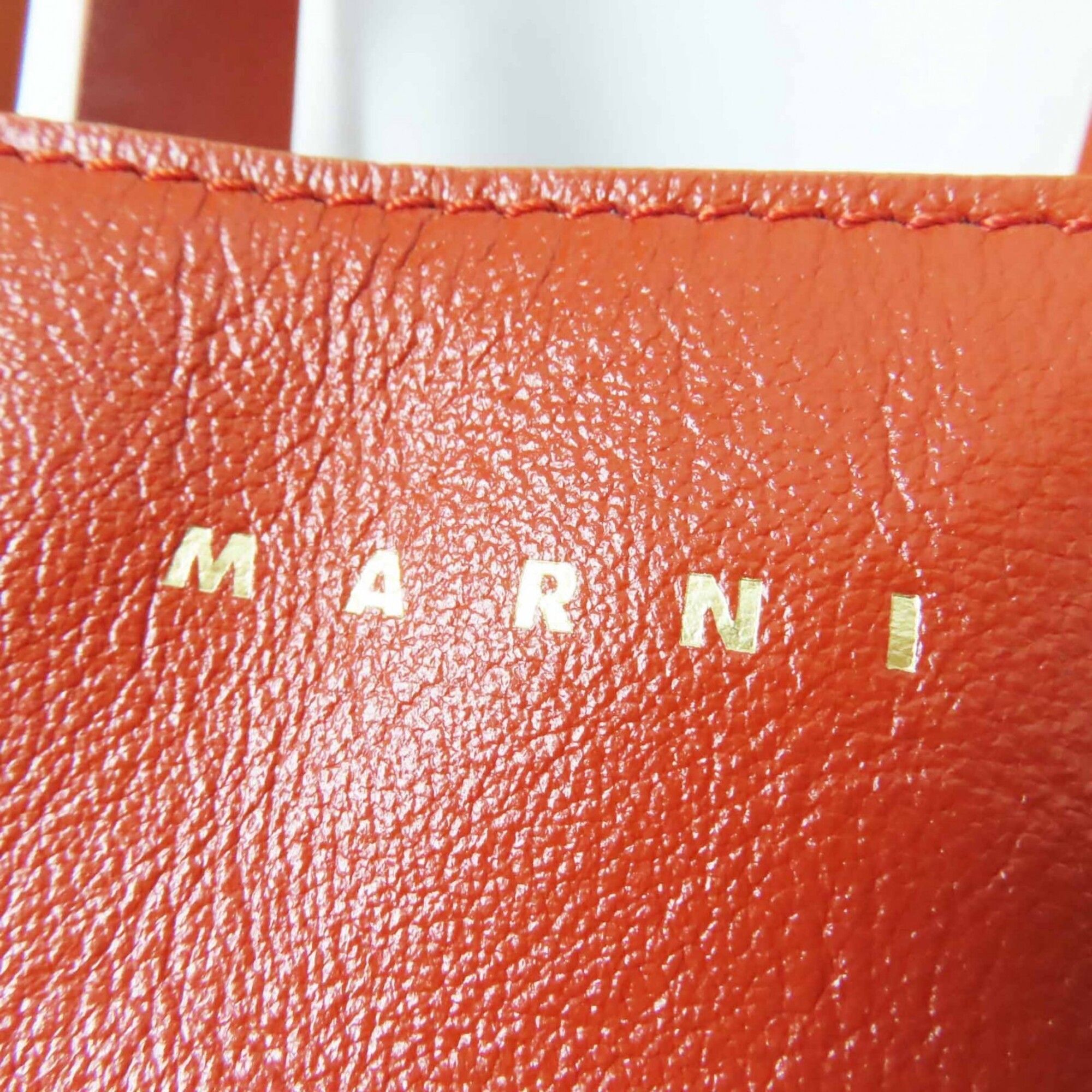 Canvas Leather Shoulder Bag (Pre-Owned) - Marni - Modalova