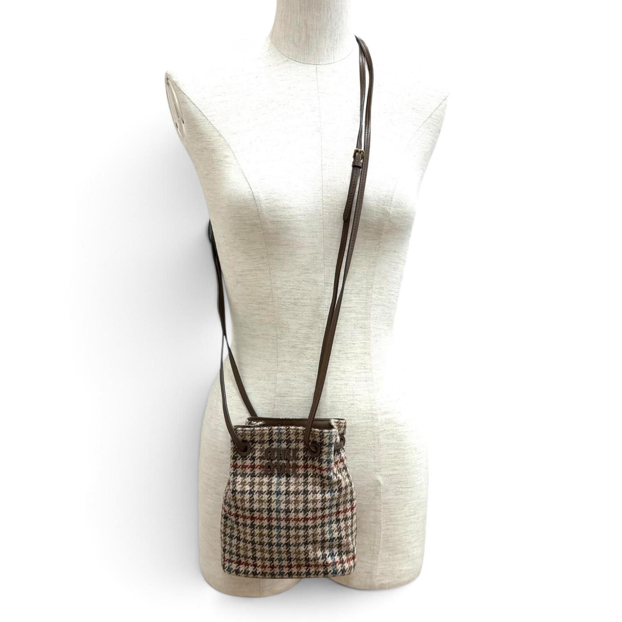 Leather Shoulder Bag (Pre-Owned) - Miu Miu - Modalova