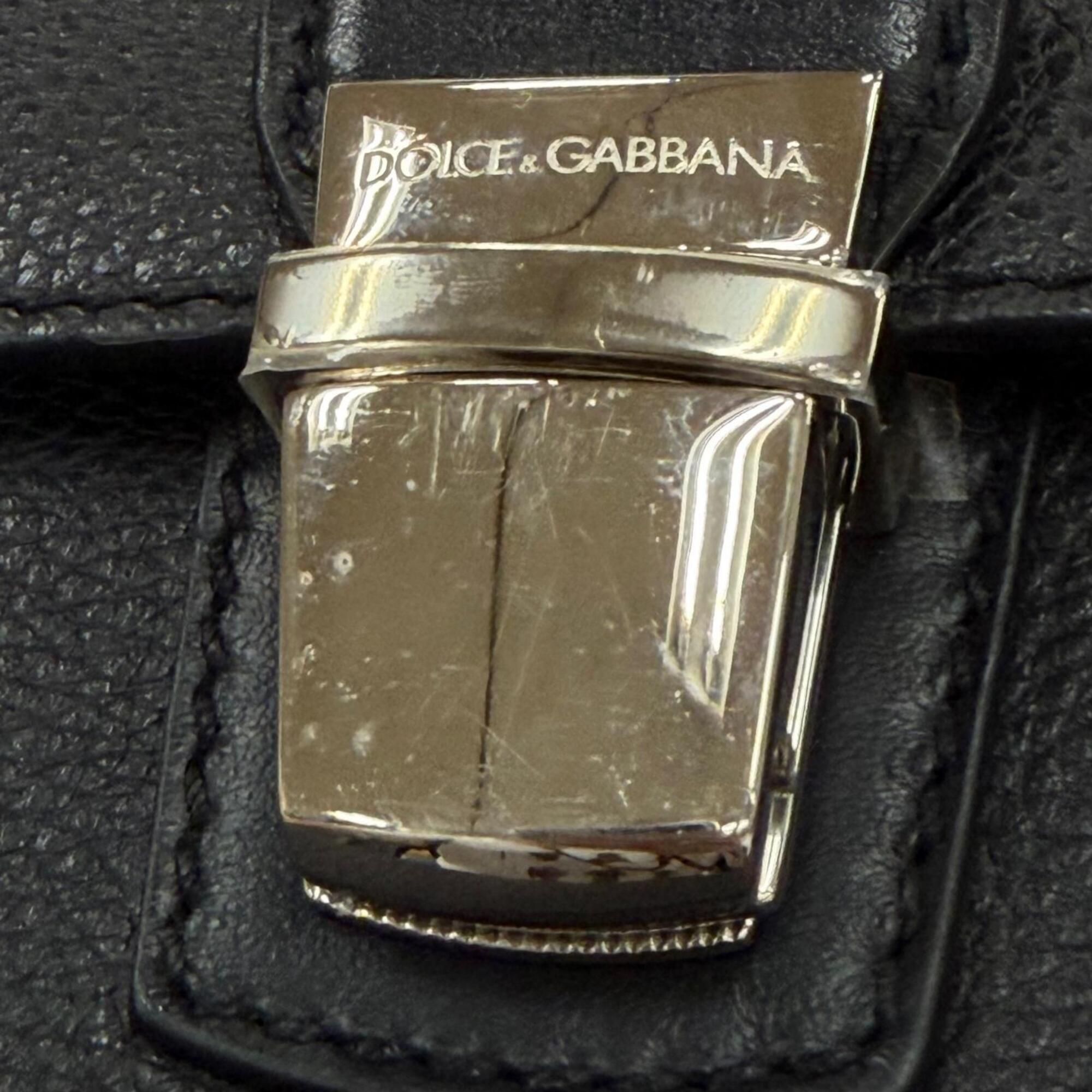 Leather Briefcase (Pre-Owned) - Dolce & Gabbana - Modalova