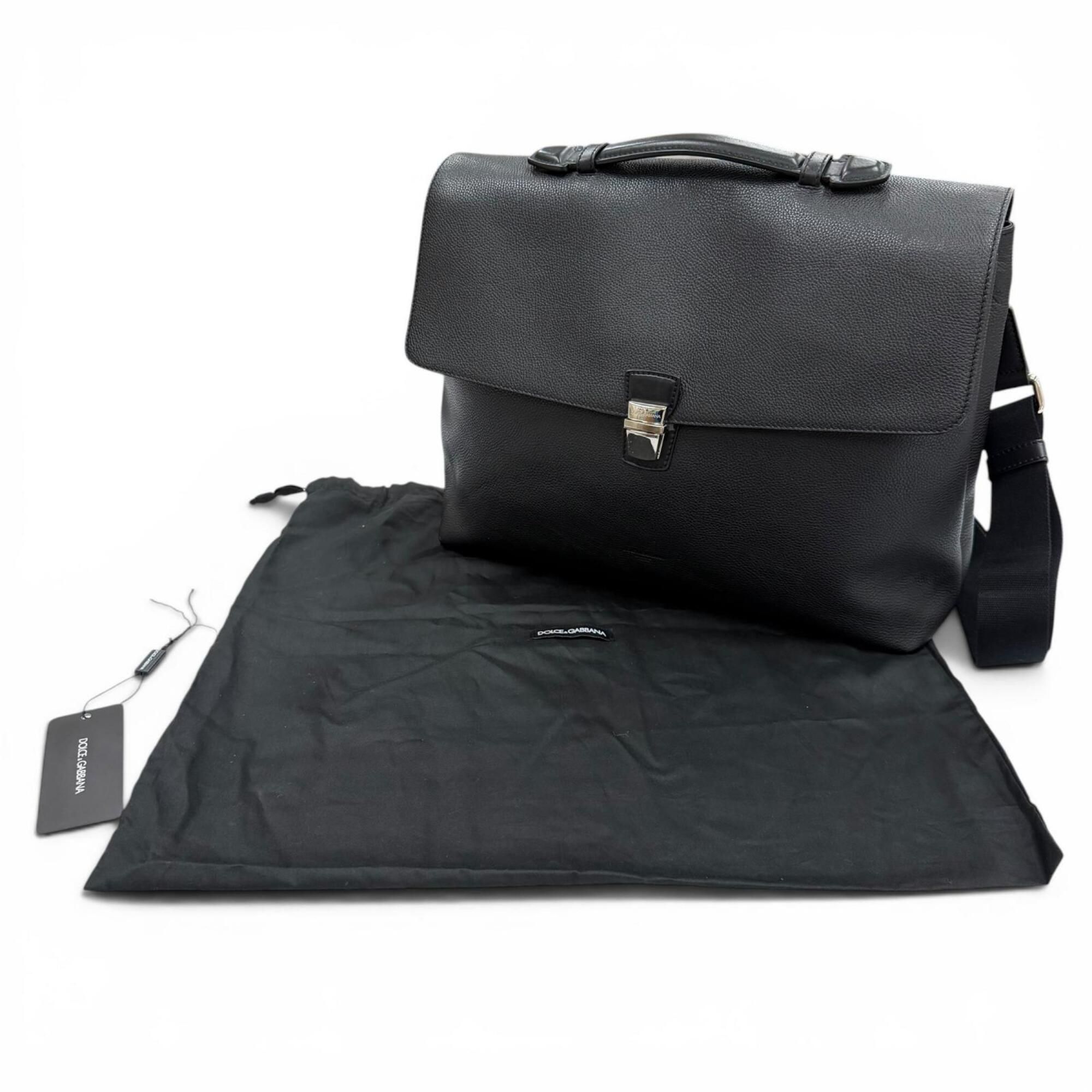 Leather Briefcase (Pre-Owned) - Dolce & Gabbana - Modalova