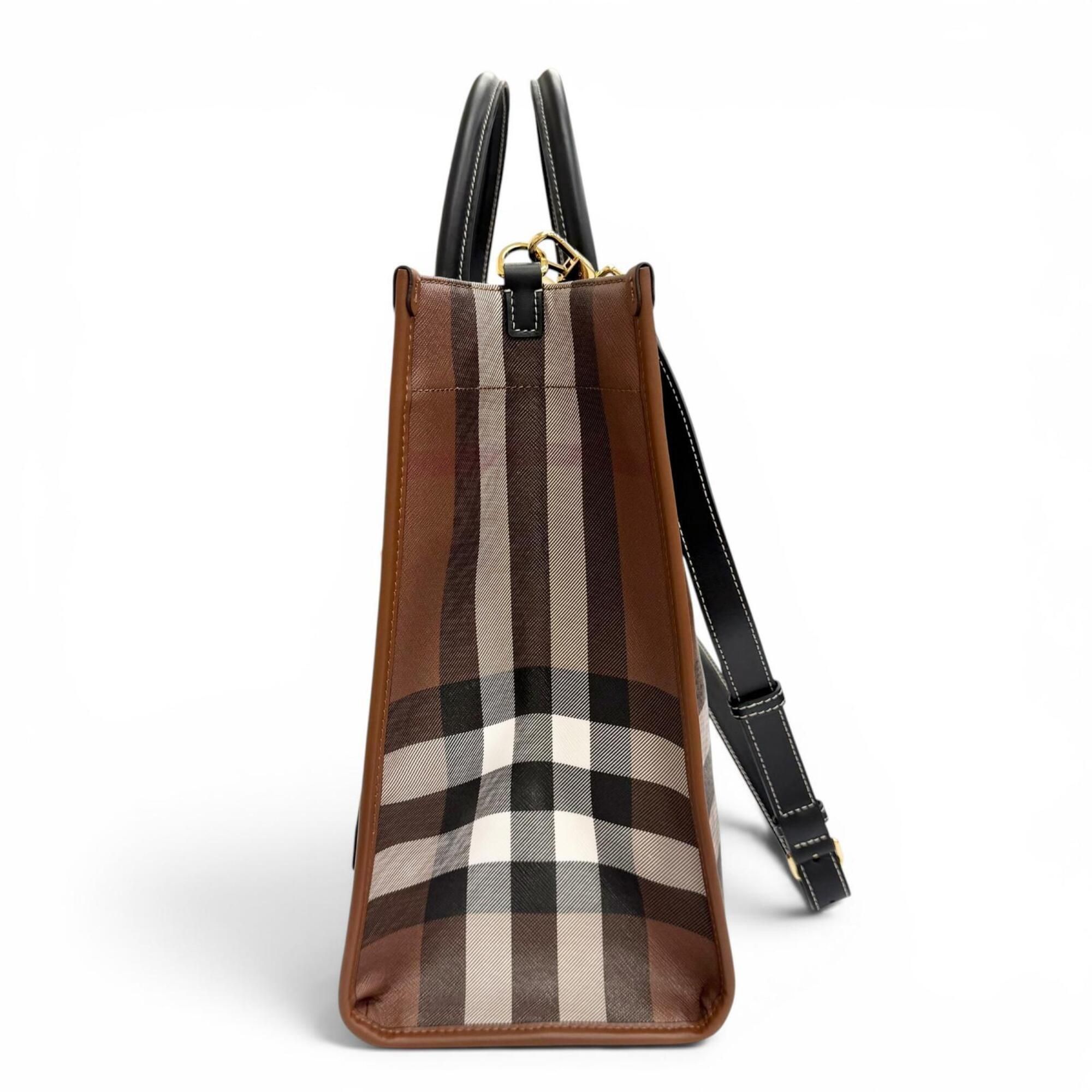 Elastane Cotton Polyester Shoulder Bag Tote Bag (Pre-Owned) - Burberry - Modalova