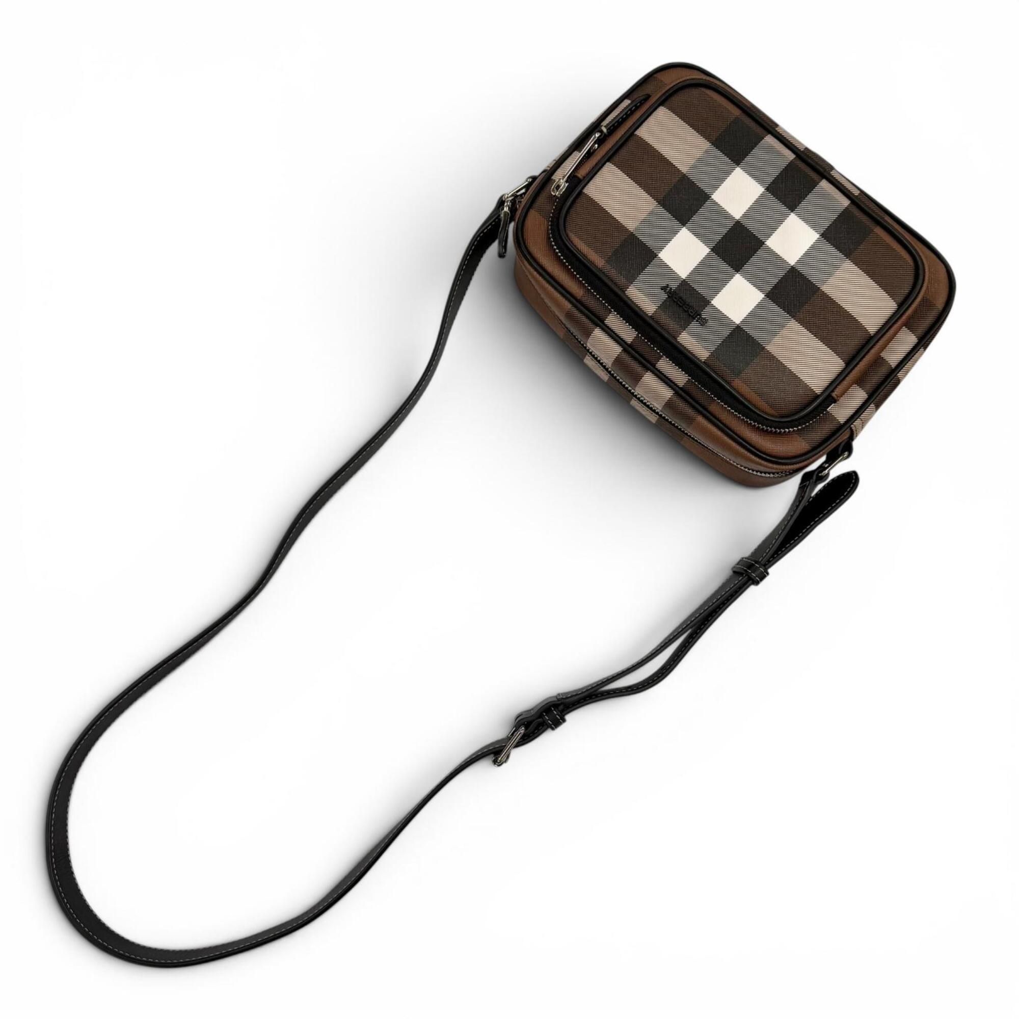 Elastane Cotton Leather Polyester Shoulder Bag (Pre-Owned) - Burberry - Modalova