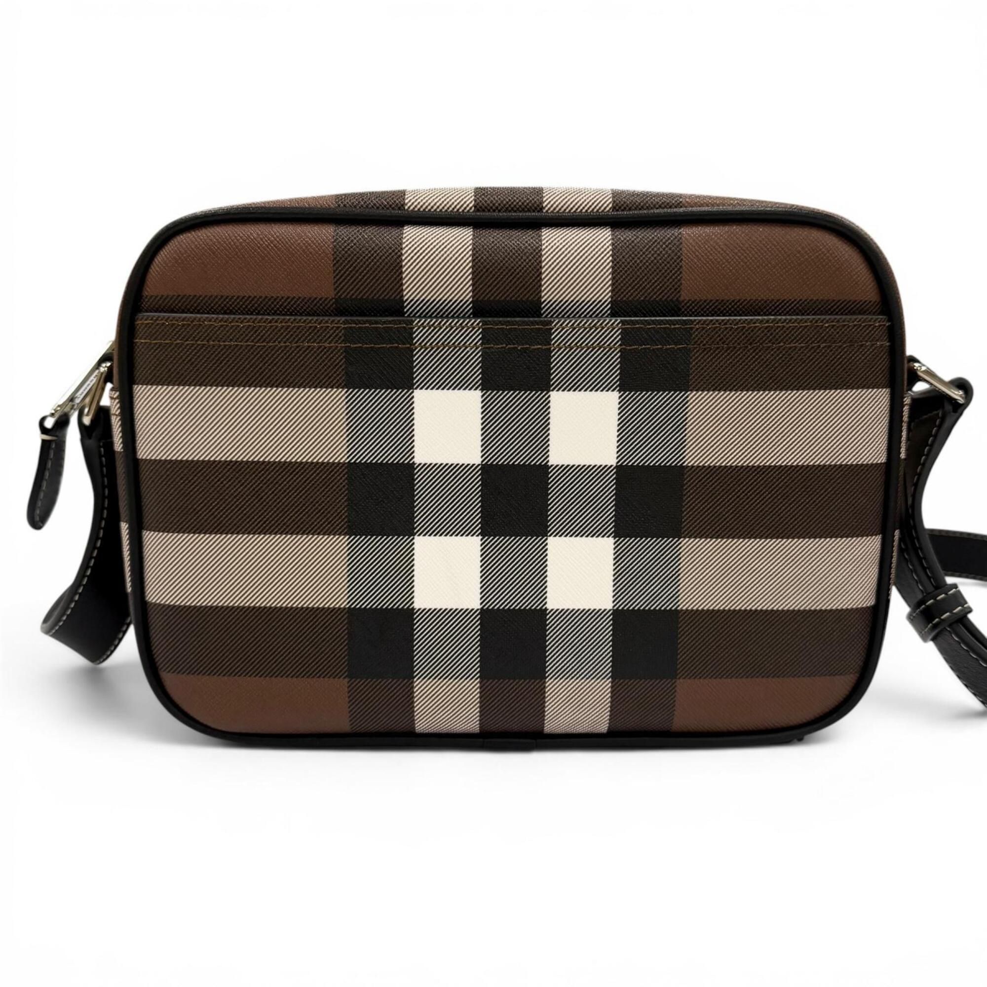 Elastane Cotton Leather Polyester Shoulder Bag (Pre-Owned) - Burberry - Modalova