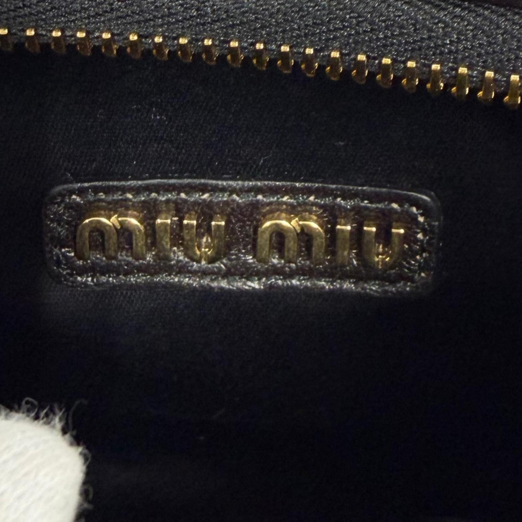 Leather Shoulder Bag (Pre-Owned) - Miu Miu - Modalova