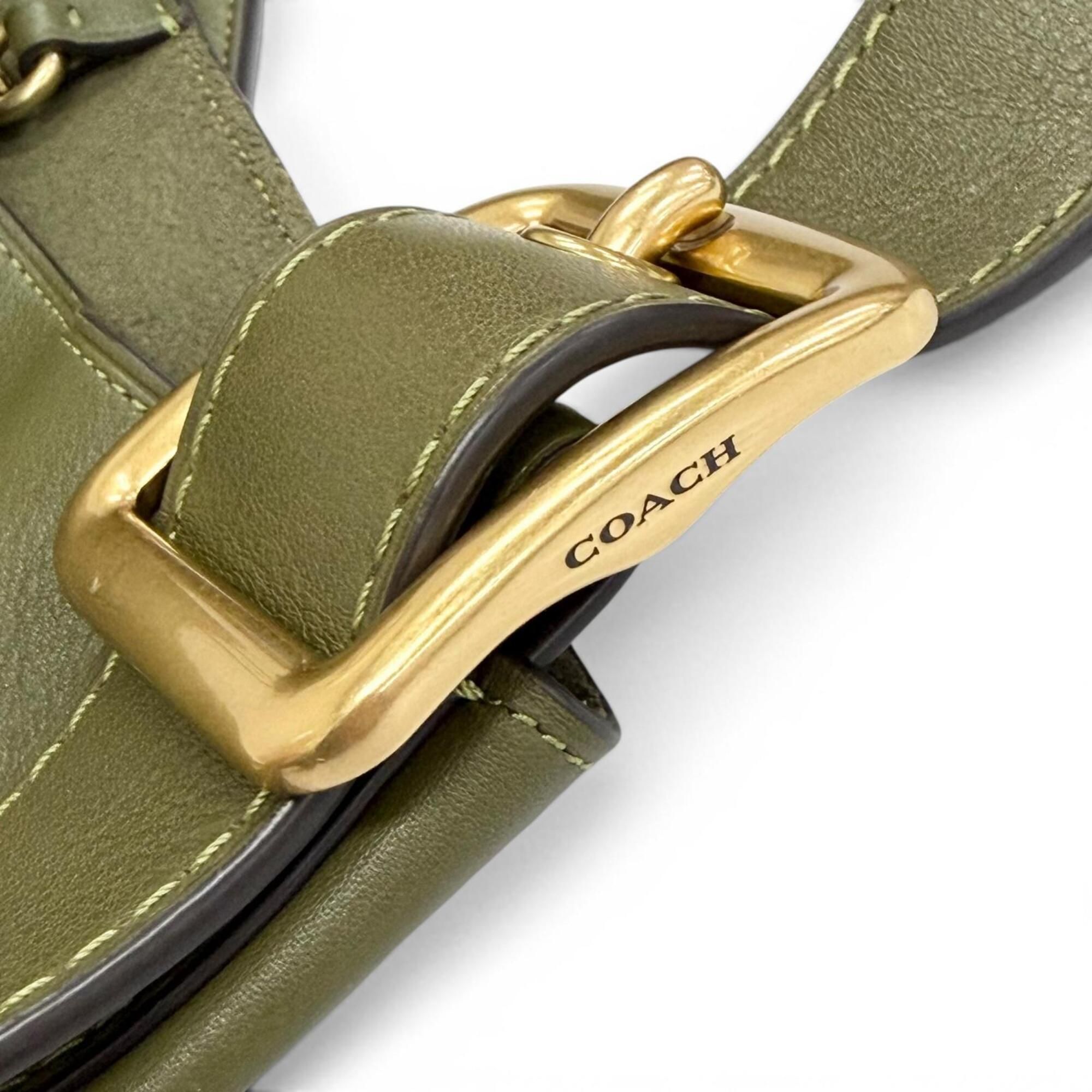 Leather Pouch Shoulder Bag (Pre-Owned) - Coach - Modalova