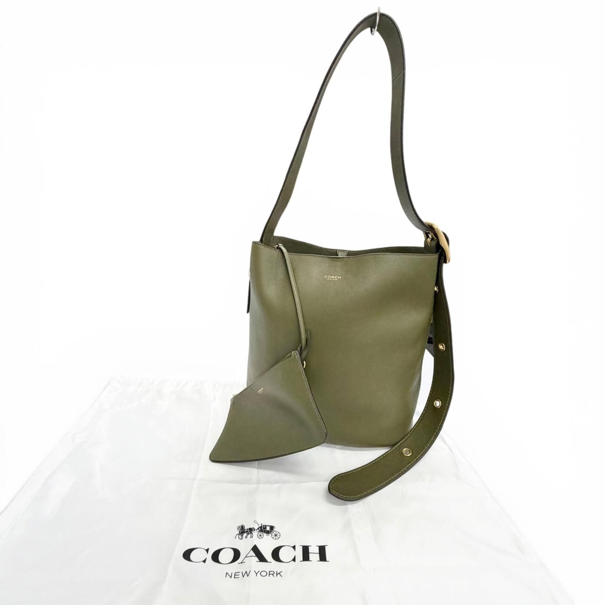 Leather Pouch Shoulder Bag (Pre-Owned) - Coach - Modalova