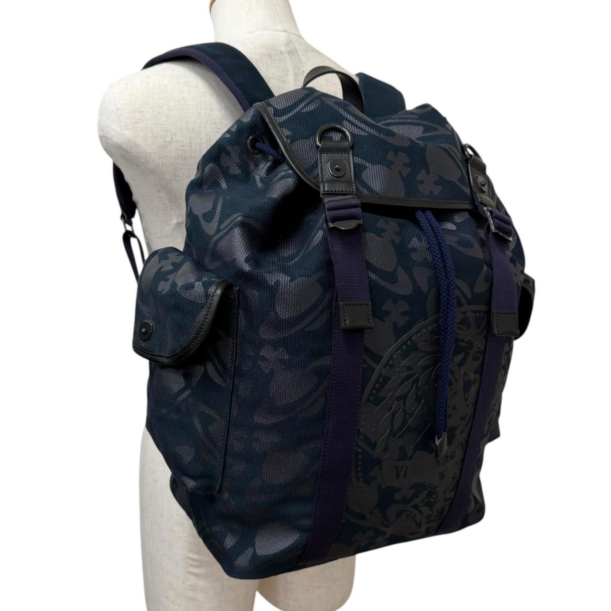 Canvas Leather Backpack (Pre-Owned) - Vivienne Westwood - Modalova