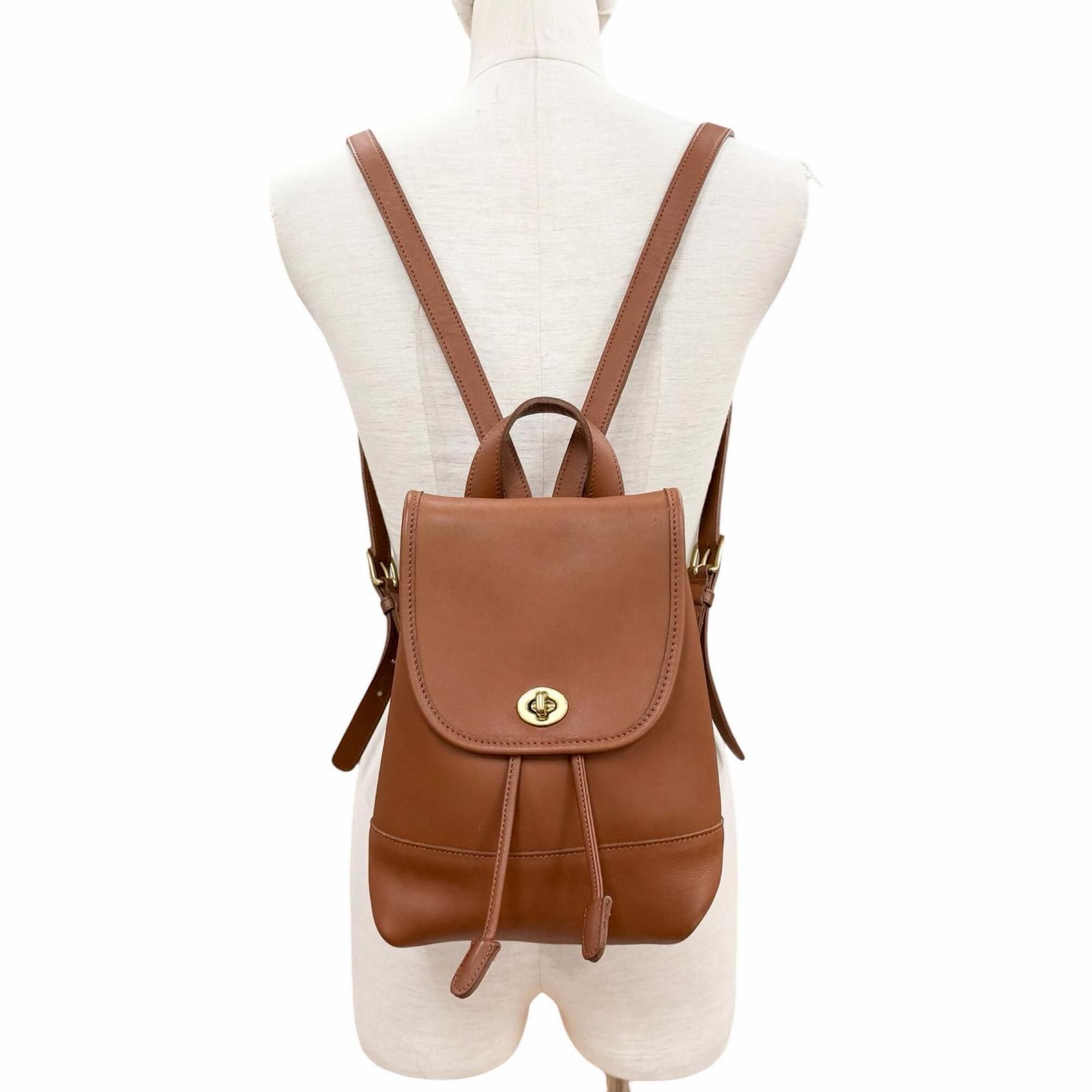 Leather Backpack (Pre-Owned) - Coach - Modalova
