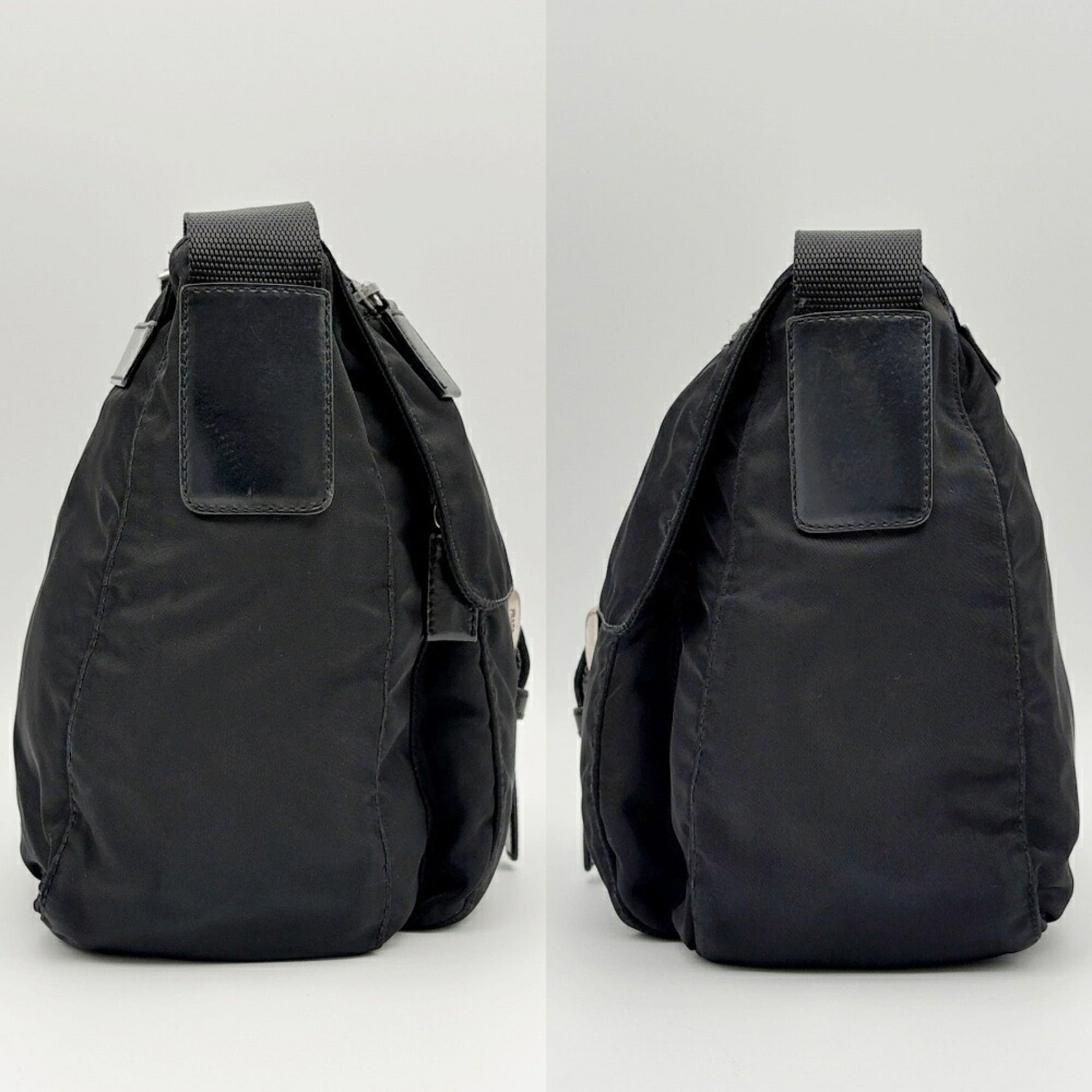 Nylon Leather Shoulder Bag (Pre-Owned) - Prada - Modalova