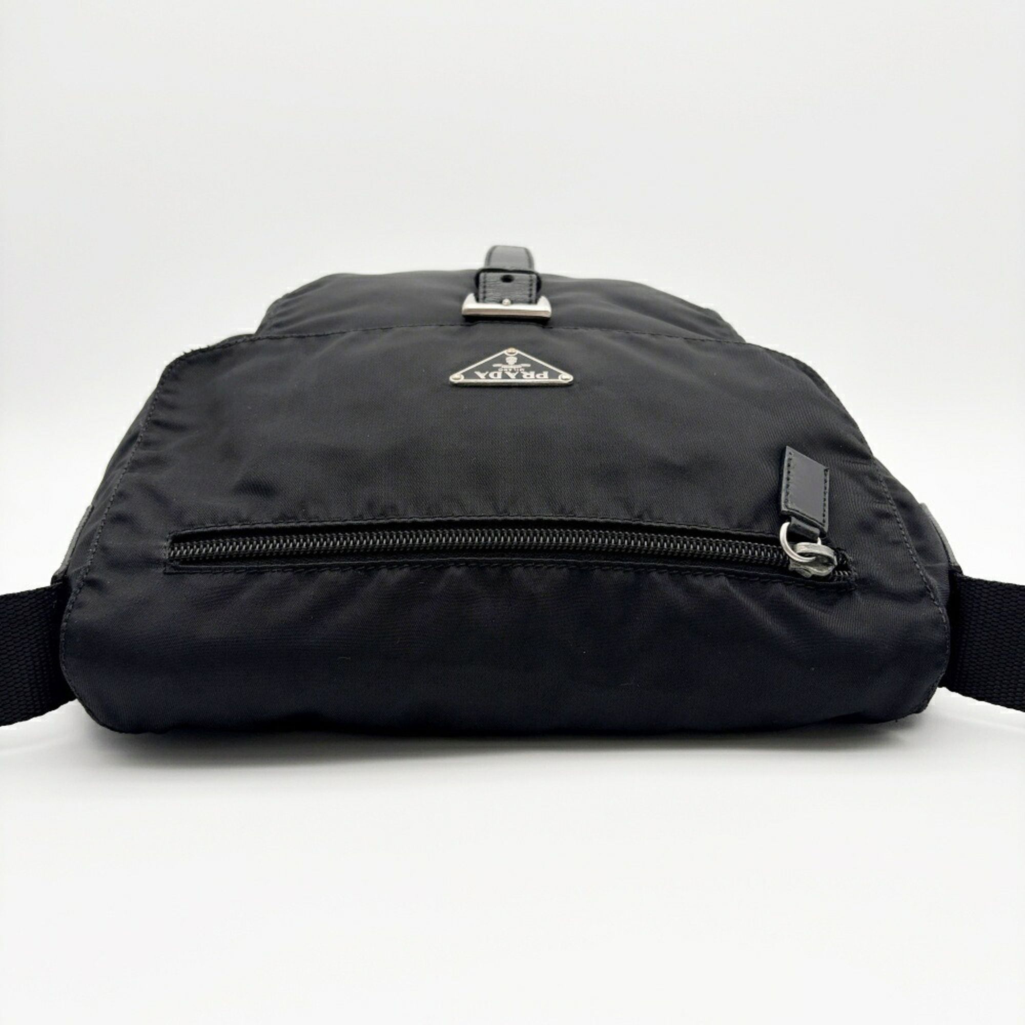 Nylon Leather Shoulder Bag (Pre-Owned) - Prada - Modalova