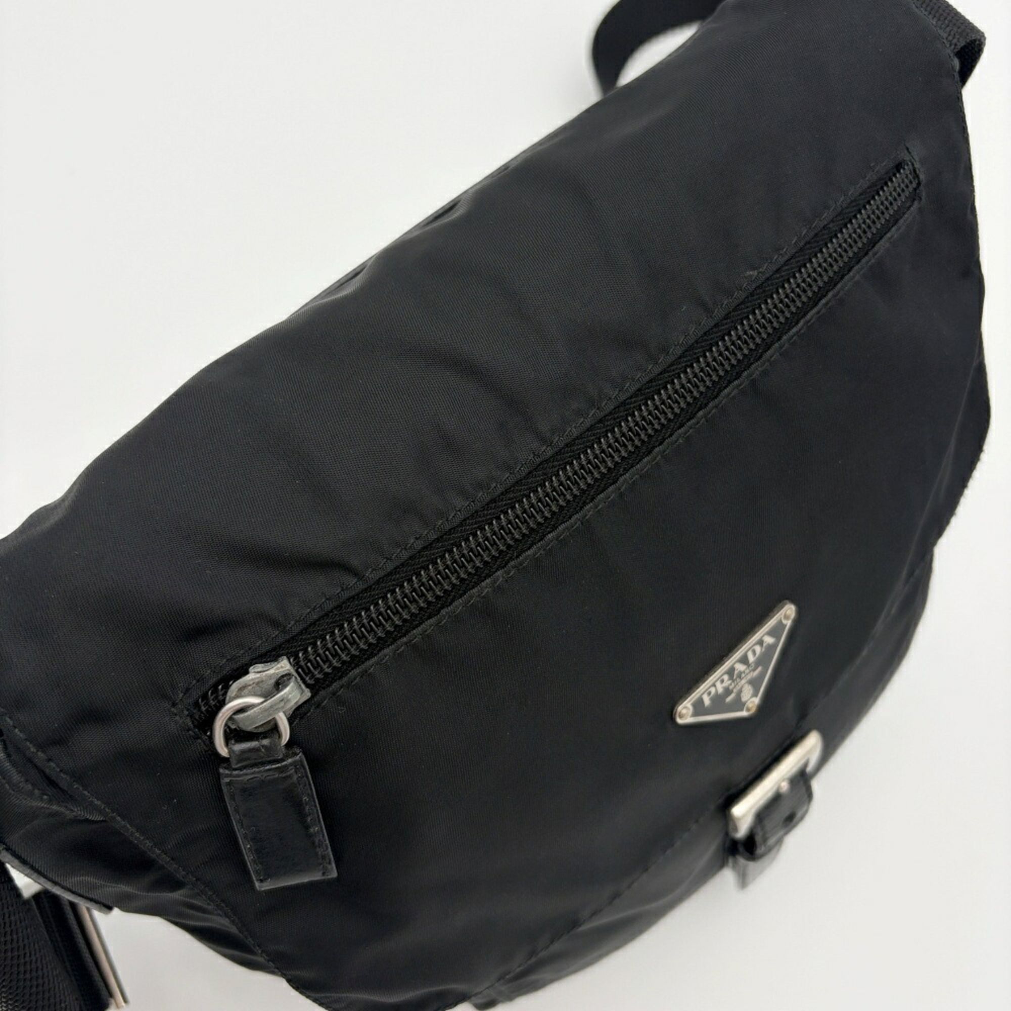 Nylon Leather Shoulder Bag (Pre-Owned) - Prada - Modalova