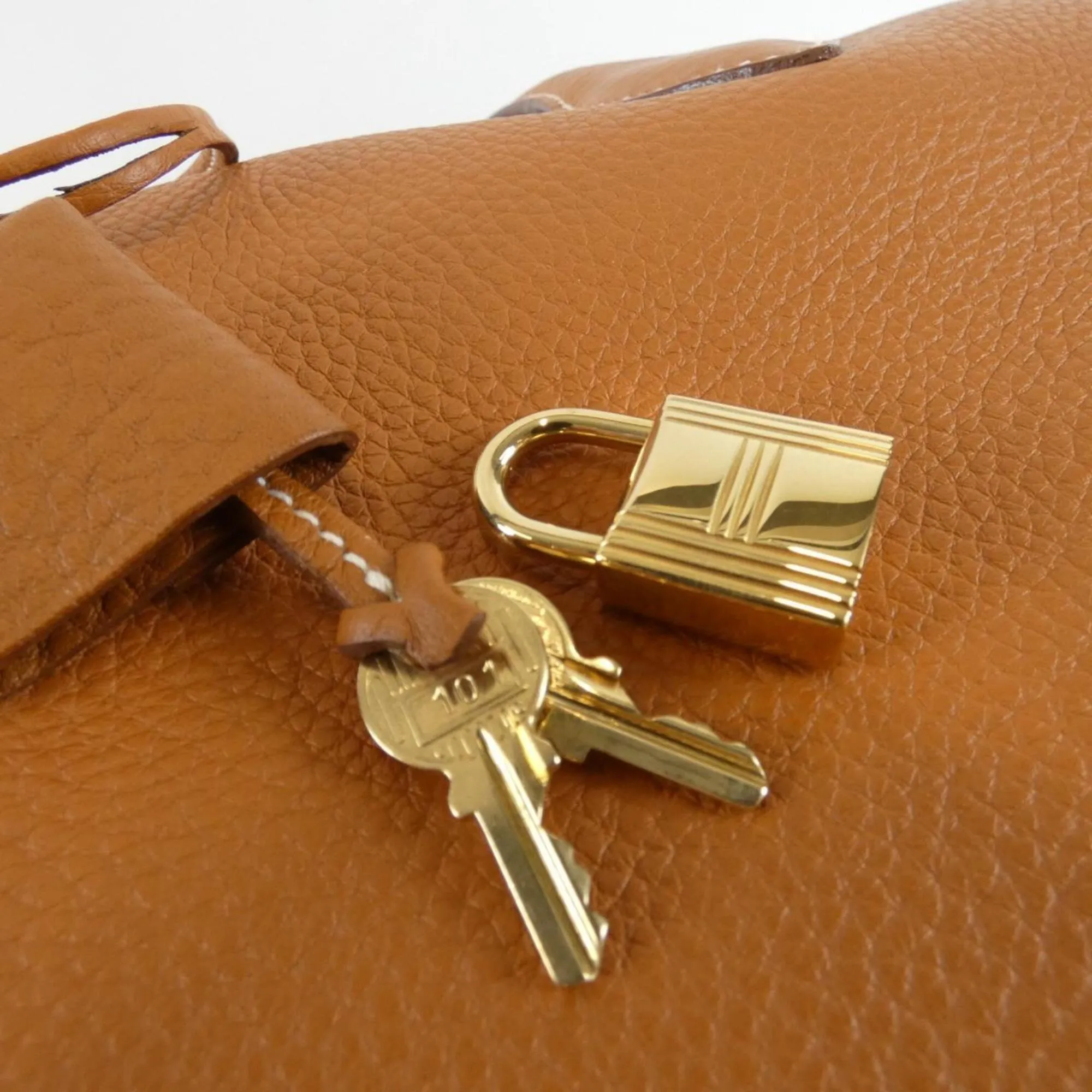 Taurillon Clemence Leather Boston Bag (Pre-Owned) - Hermes - Modalova