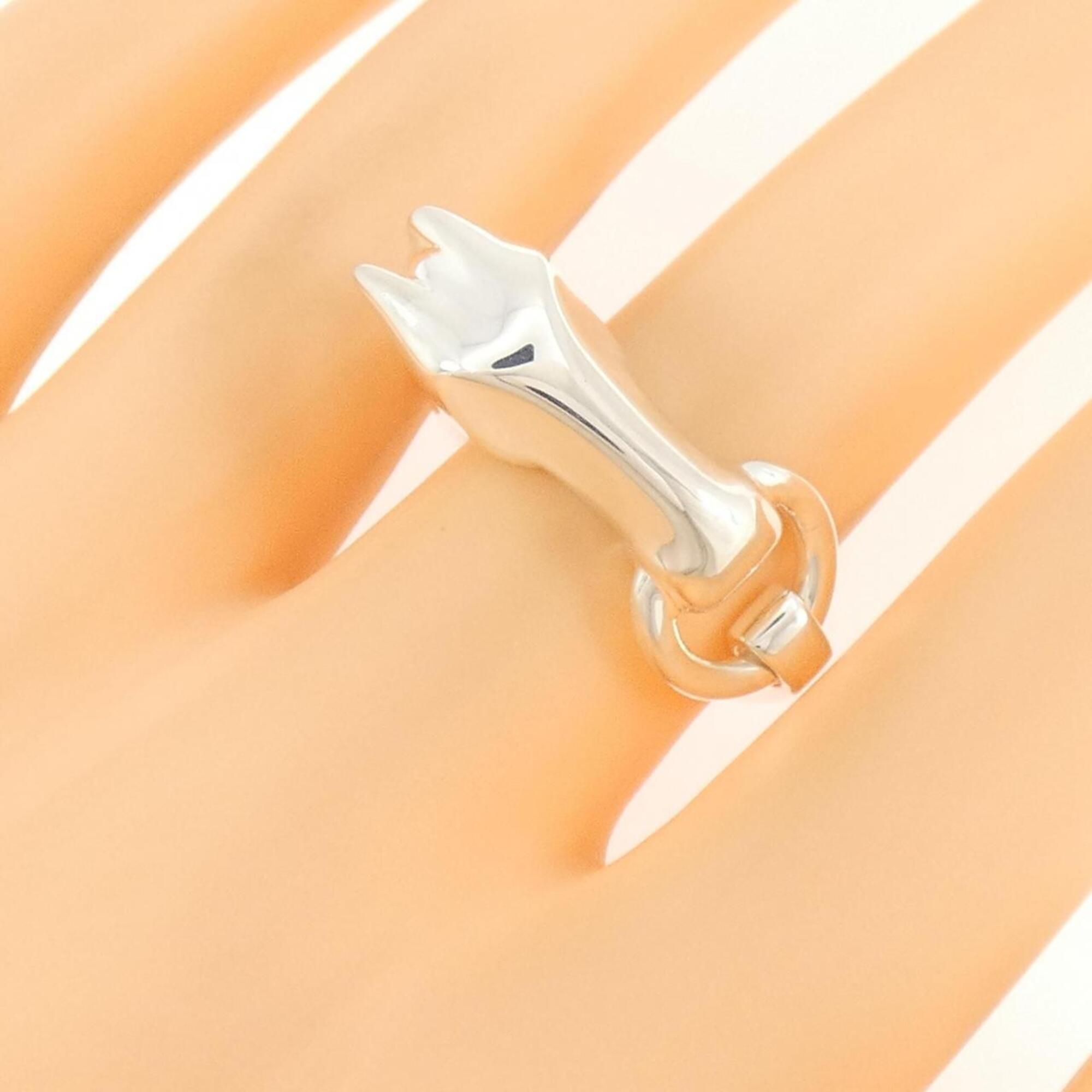 Silver 925 Band Ring (Pre-Owned) - Hermes - Modalova