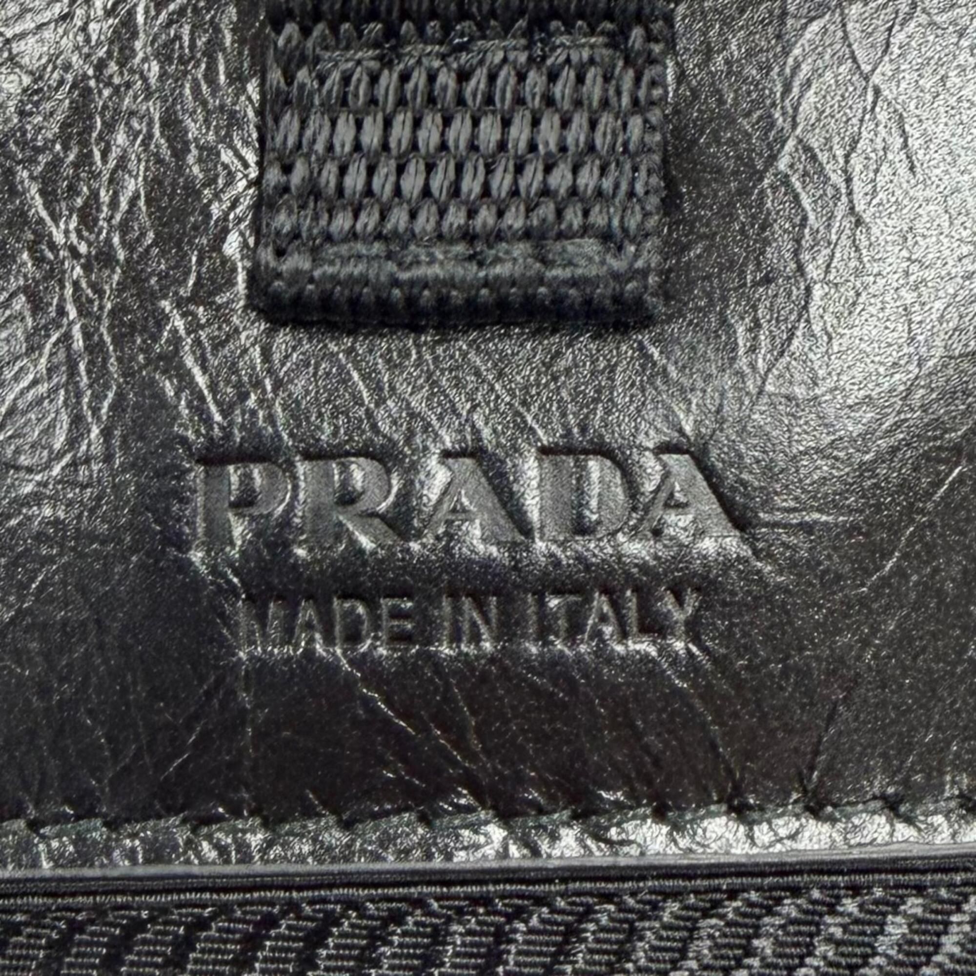 Leather Shoulder Bag (Pre-Owned) - Prada - Modalova