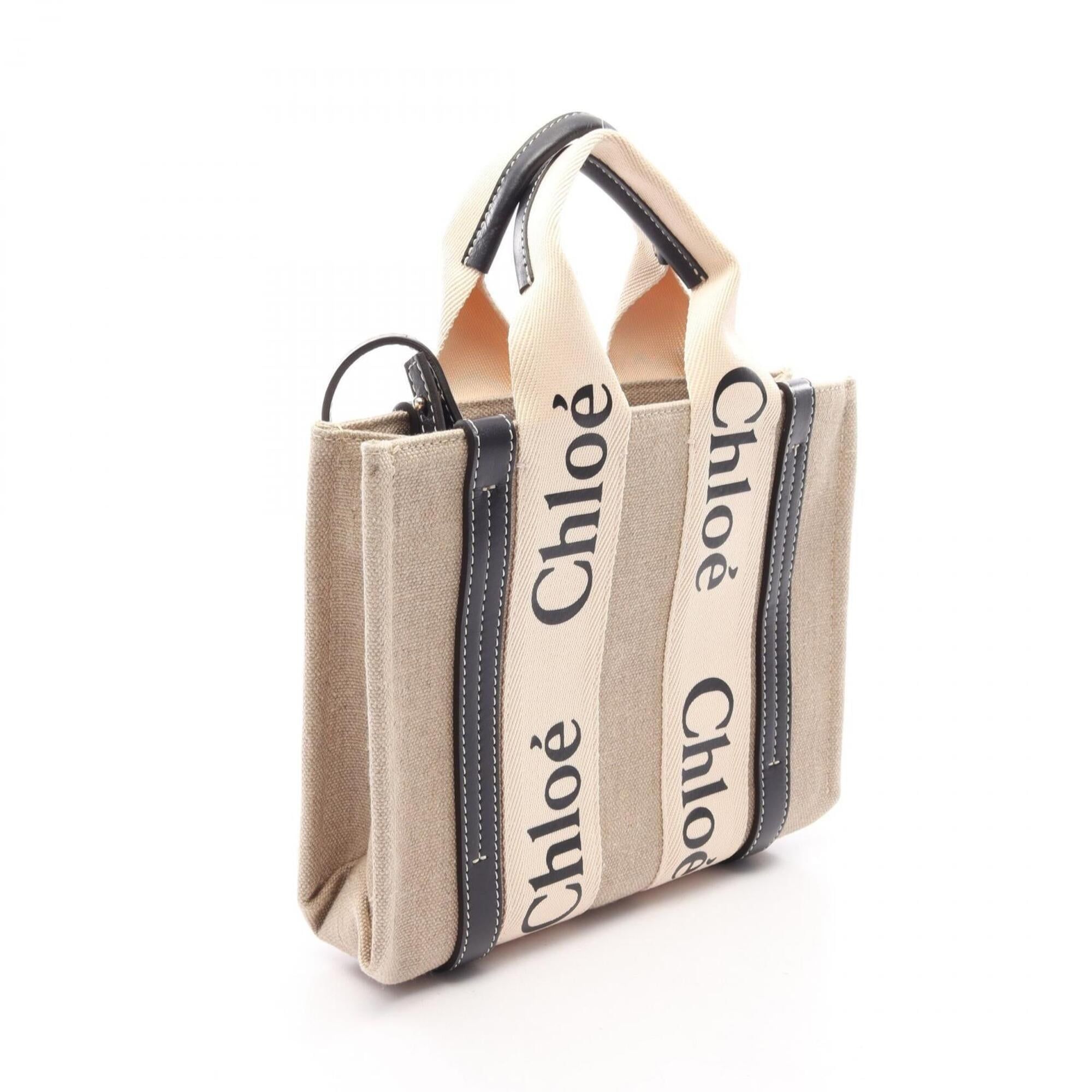 Canvas Leather Handbag (Pre-Owned) - Chloé - Modalova