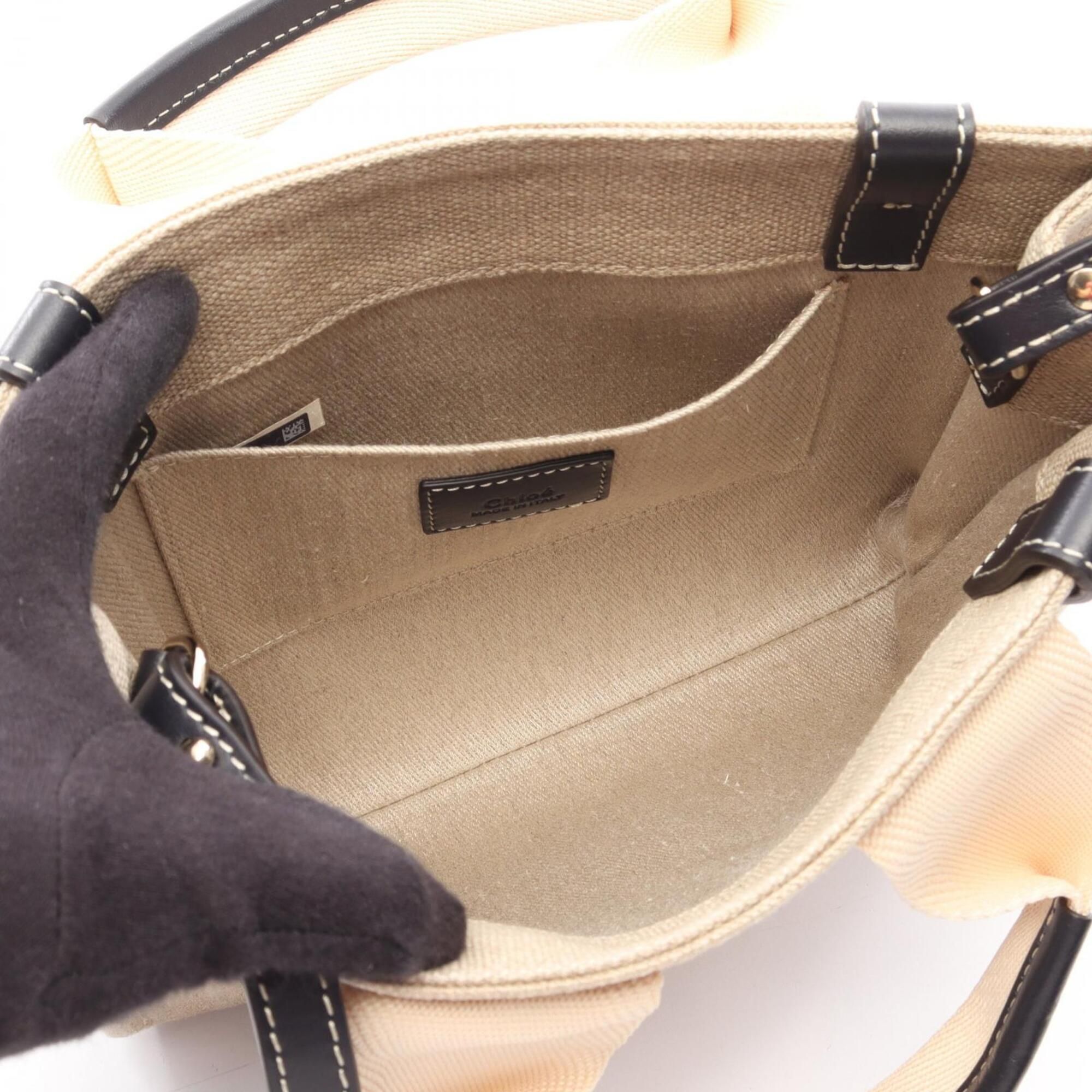 Canvas Leather Handbag (Pre-Owned) - Chloé - Modalova