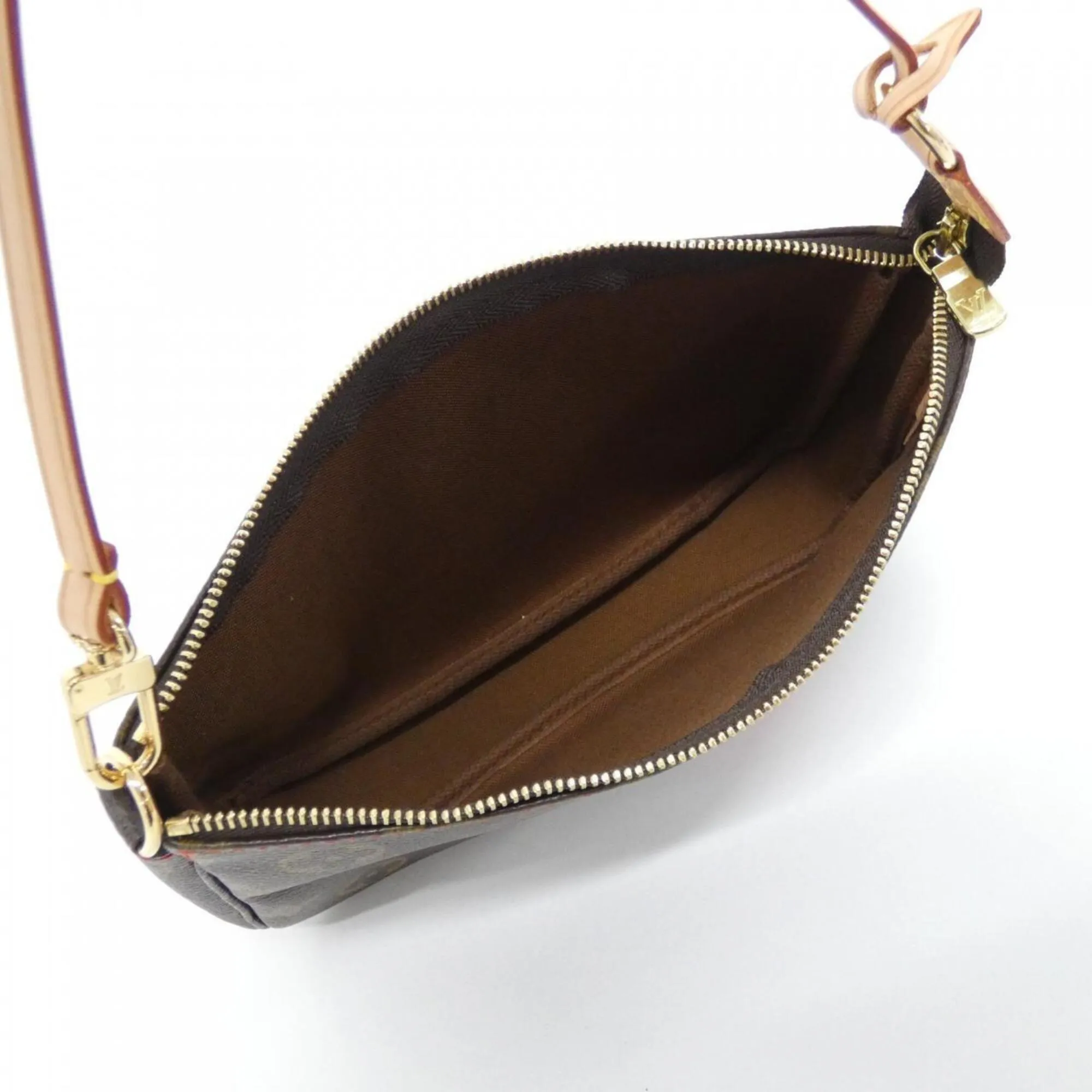 Coated Canvas Pochette Pouch (Pre-Owned) - Louis Vuitton - Modalova