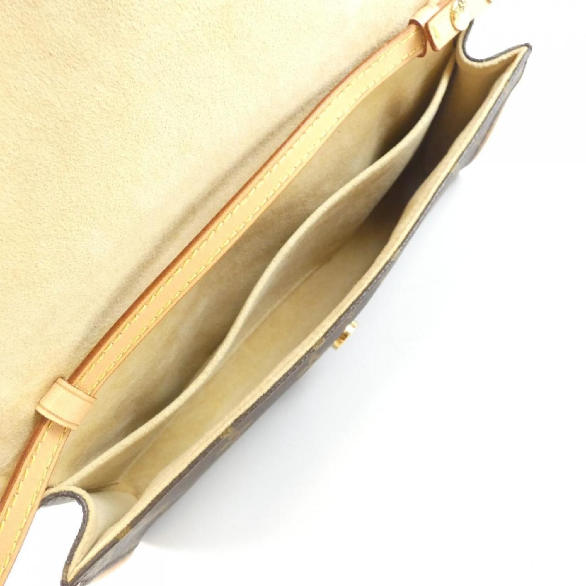 Coated Canvas Pochette Shoulder Bag (Pre-Owned) - Louis Vuitton - Modalova