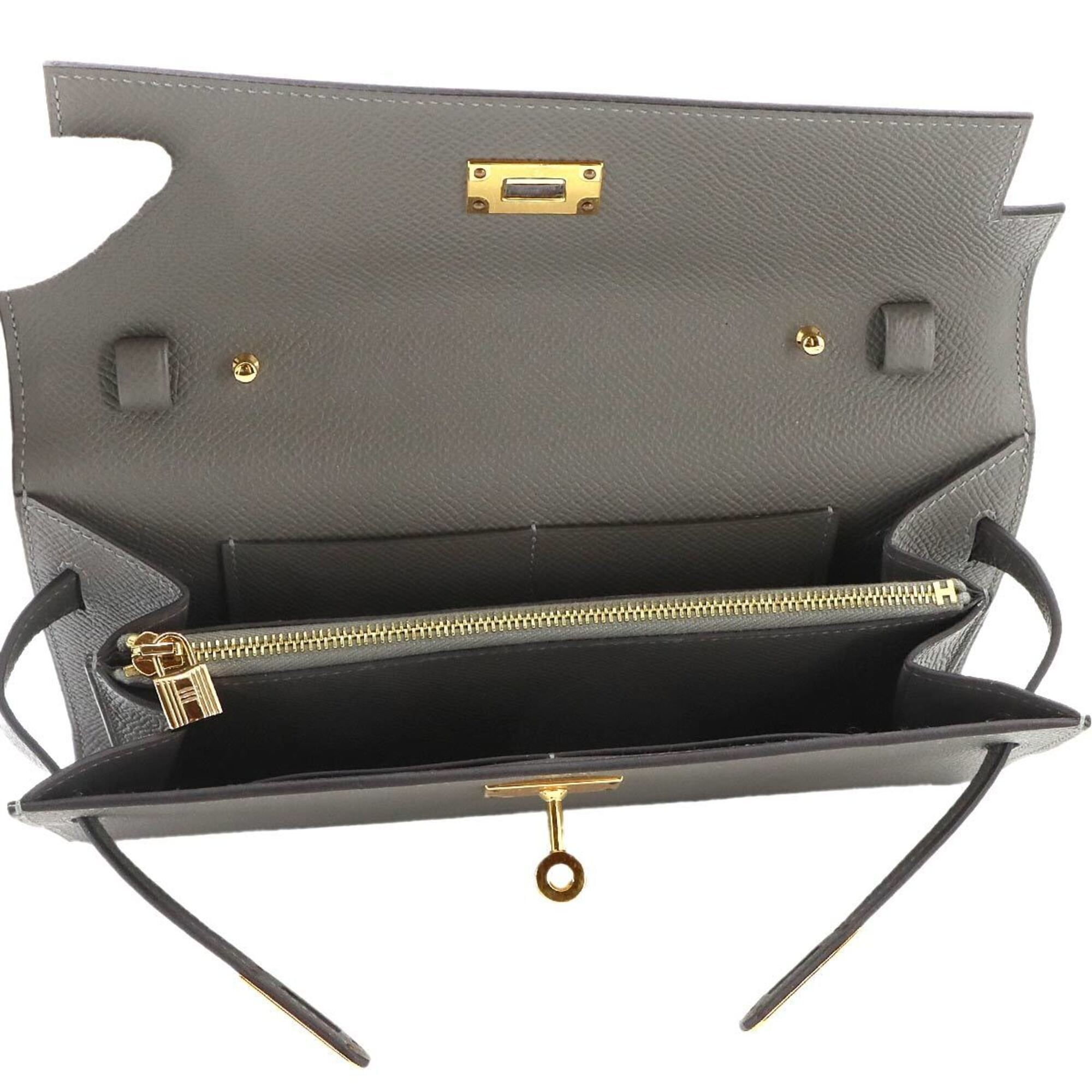 Epsom Leather Chain/Shoulder Wallet (Pre-Owned) - Hermes - Modalova