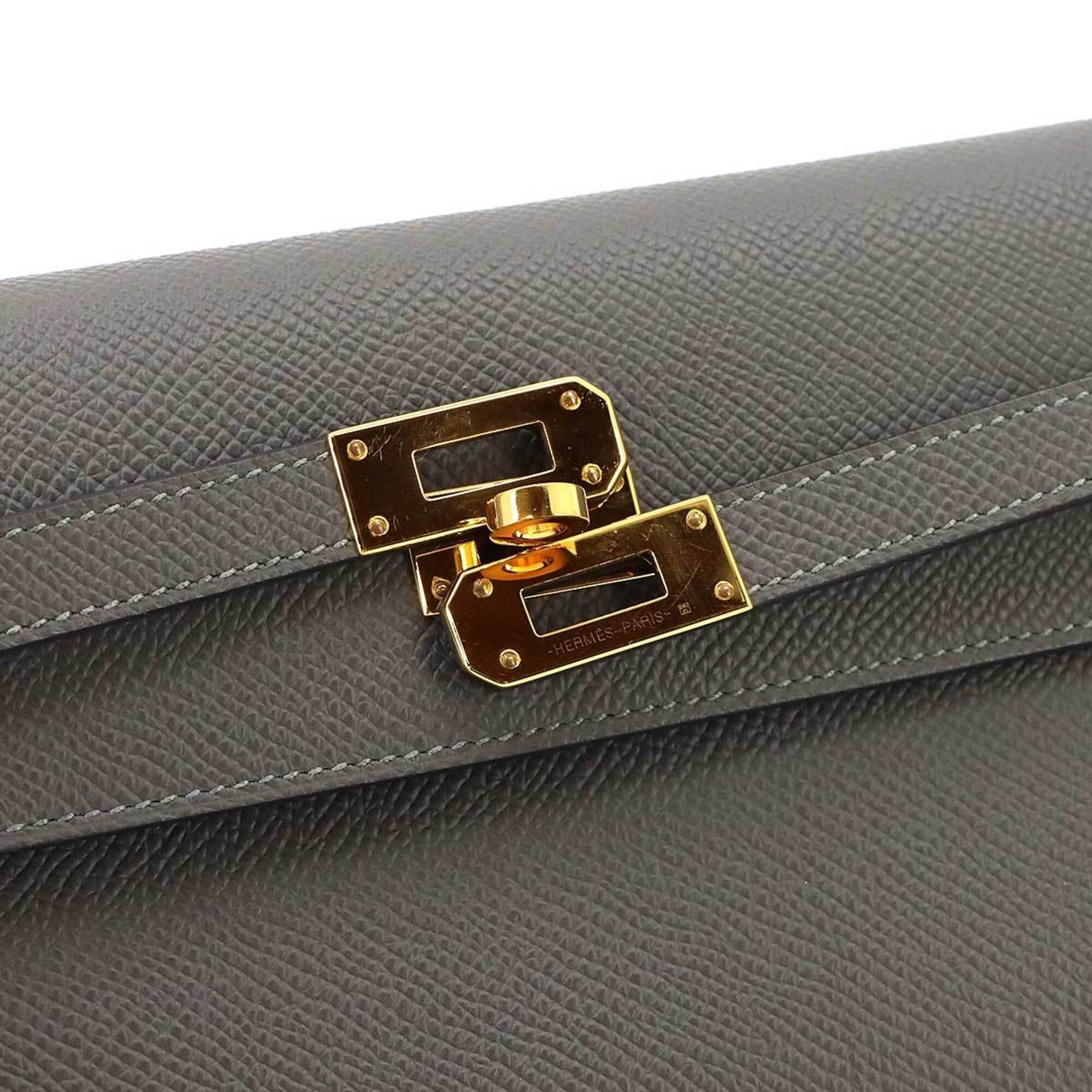 Epsom Leather Chain/Shoulder Wallet (Pre-Owned) - Hermes - Modalova