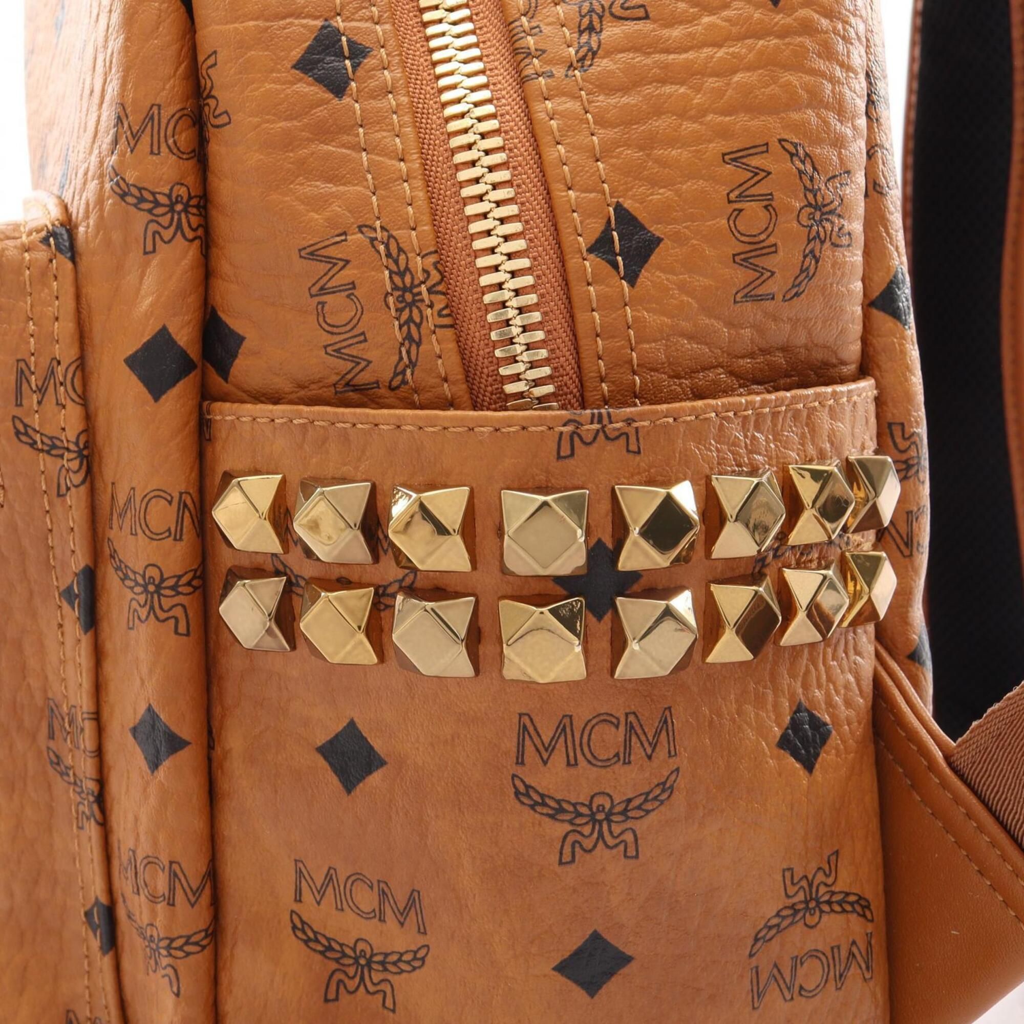 Leather Backpack (Pre-Owned) - MCM - Modalova