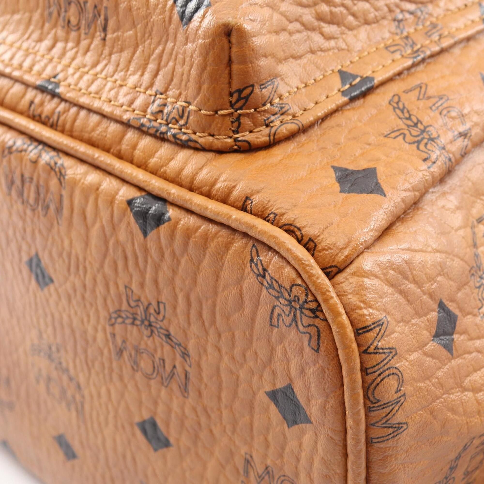 Leather Backpack (Pre-Owned) - MCM - Modalova