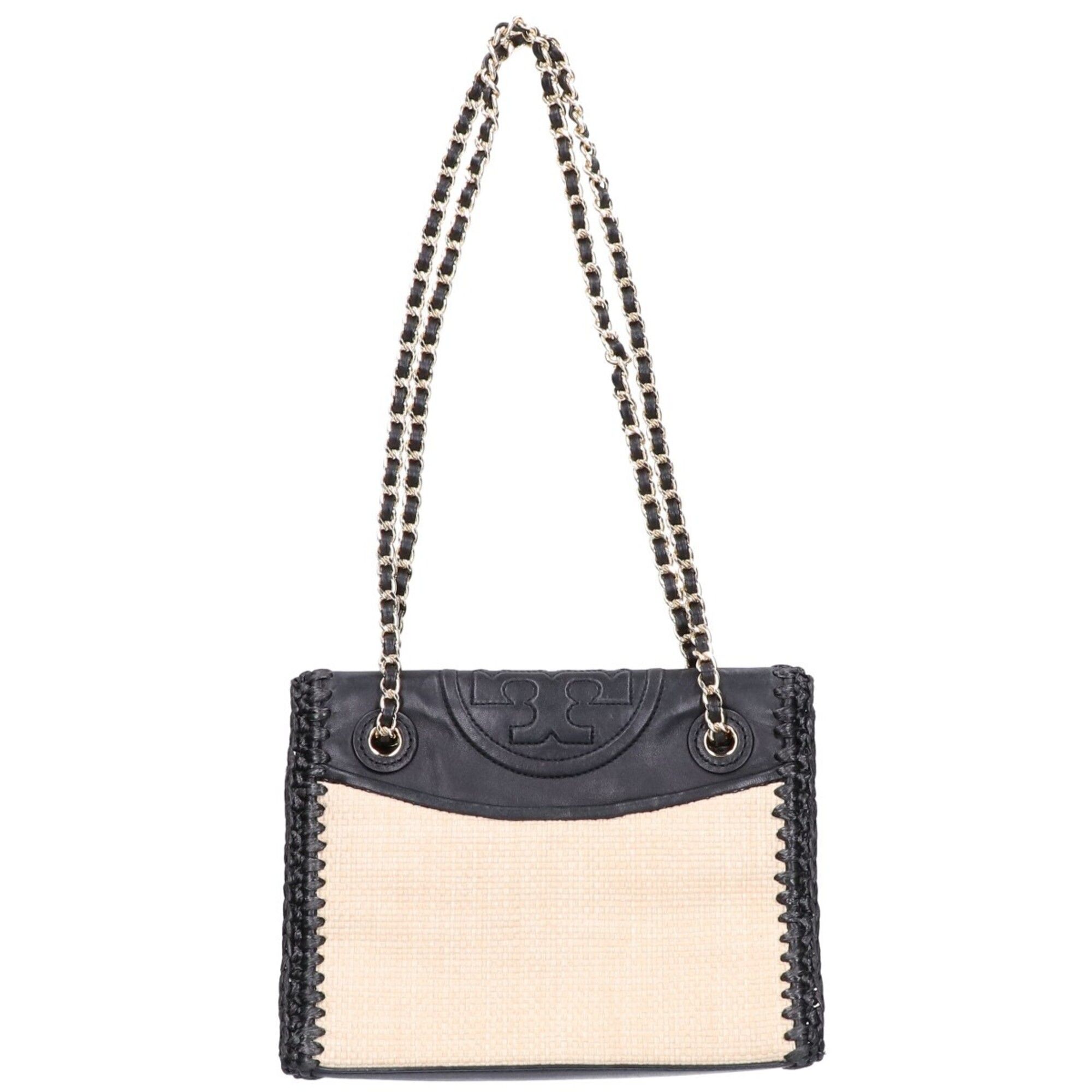 Leather Handbag (Pre-Owned) - Tory Burch - Modalova