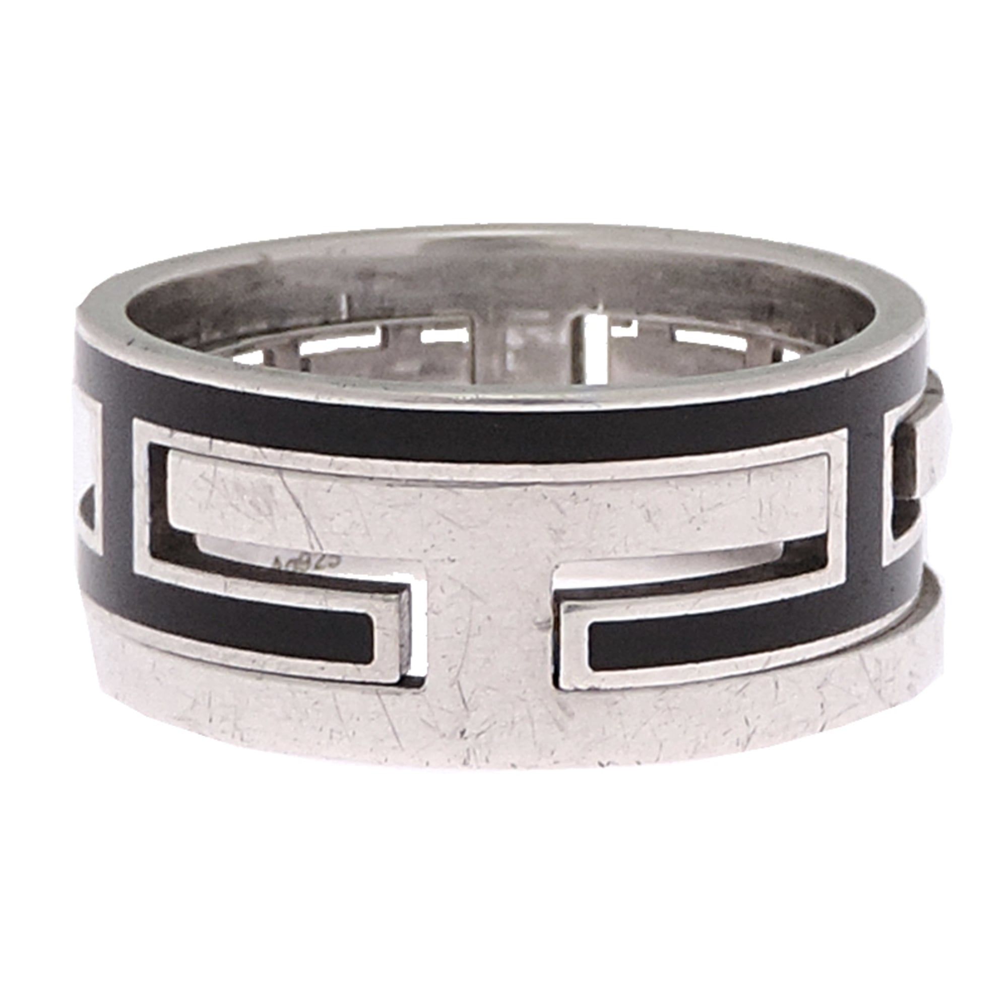 Silver 925 Band Ring (Pre-Owned) - Hermes - Modalova