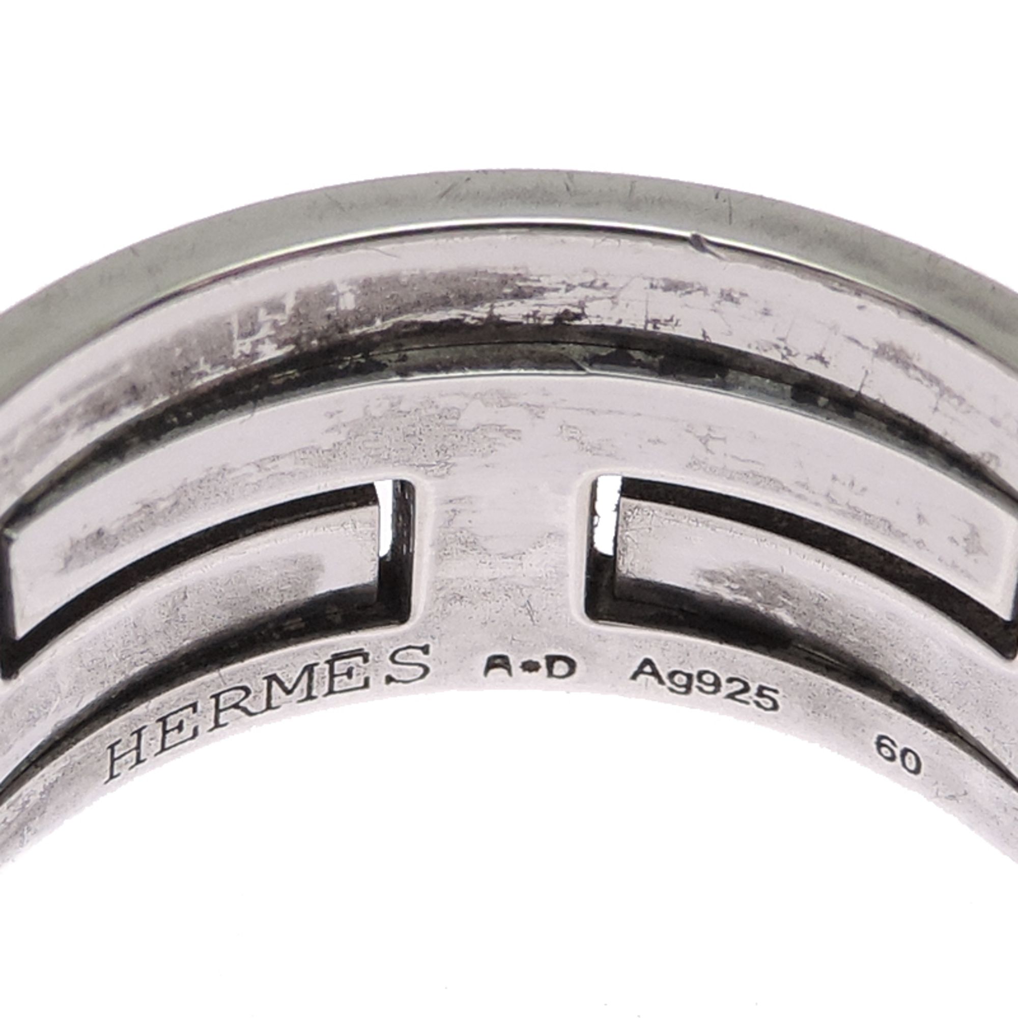 Silver 925 Band Ring (Pre-Owned) - Hermes - Modalova